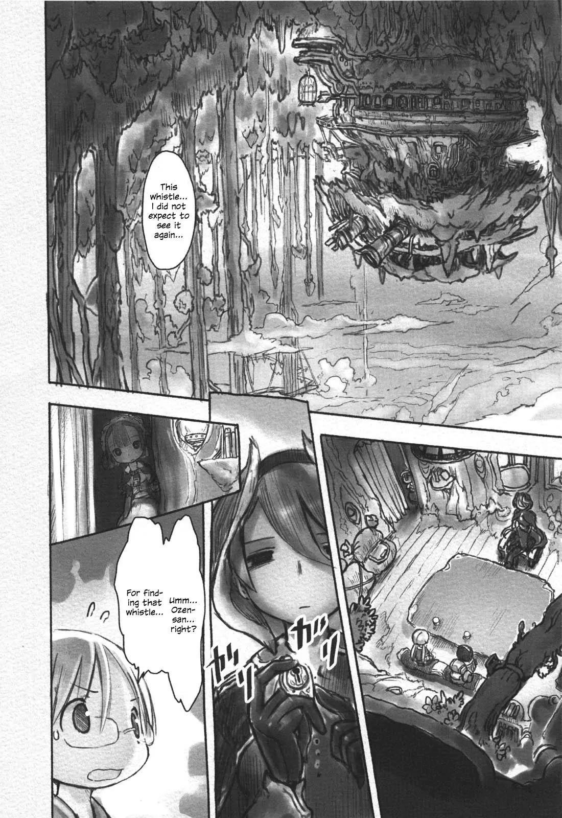 Made in Abyss Chapter 13 page 4 - Chapter 13: Seeker Camp