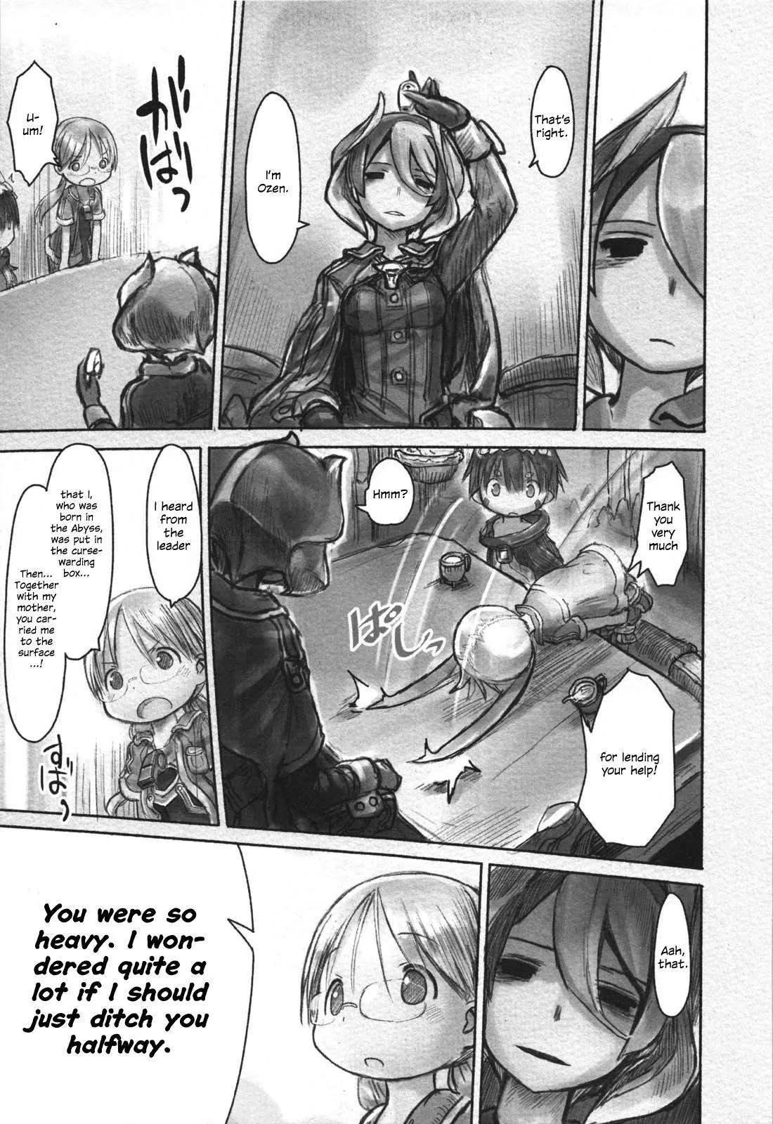 Made in Abyss Chapter 13 page 5 - Chapter 13: Seeker Camp