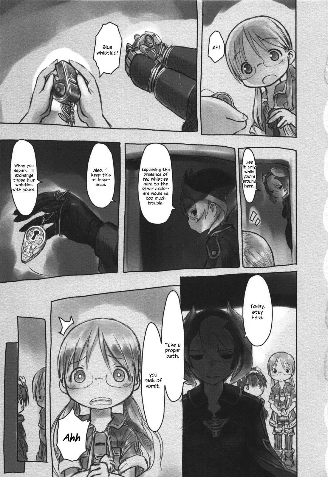 Made in Abyss Chapter 13 page 9 - Chapter 13: Seeker Camp