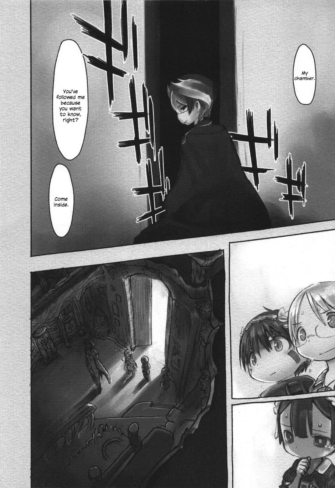 Made in Abyss Chapter 14 page 10 - Chapter 14: The Curse-Repelling Vessel