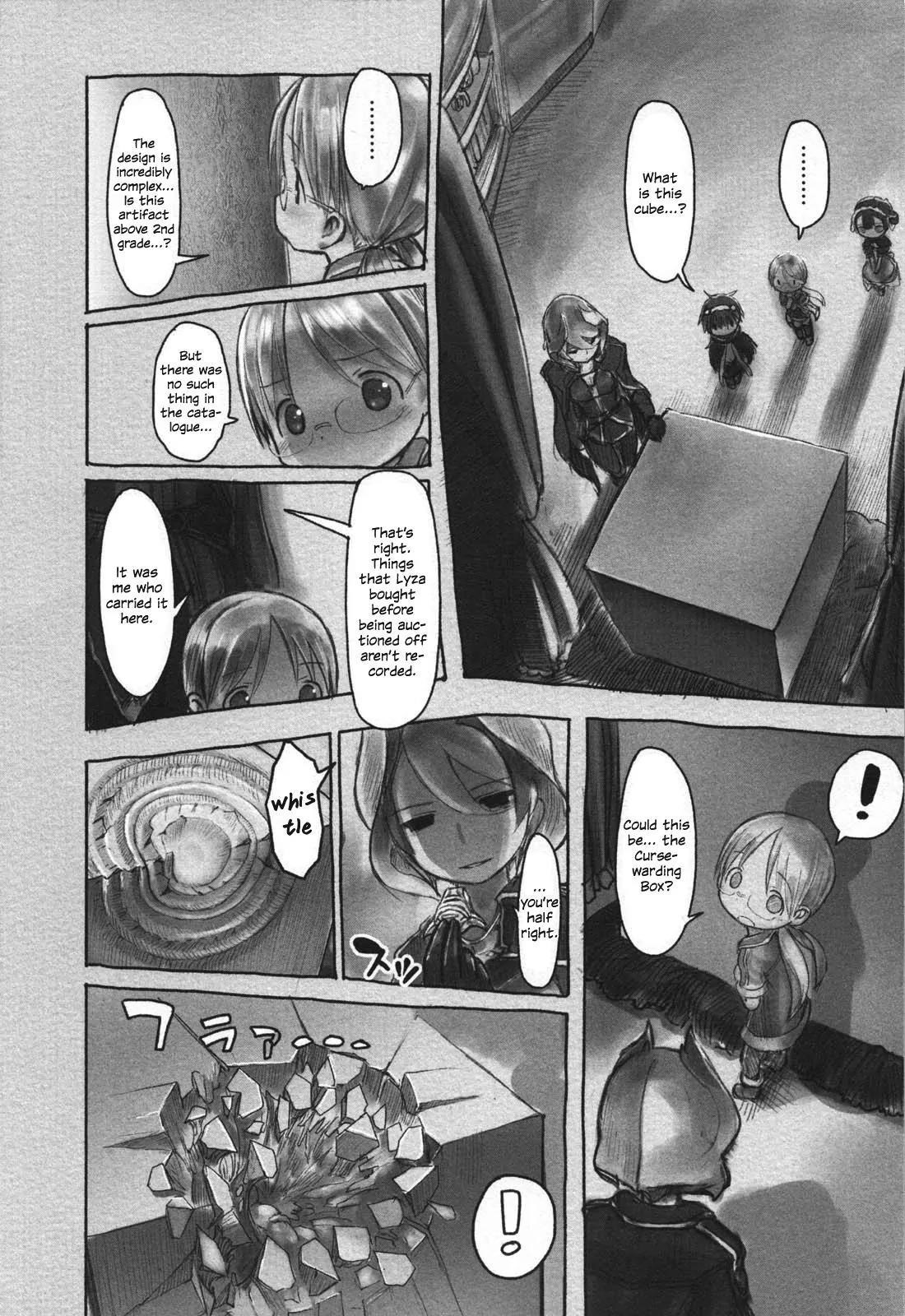 Made in Abyss Chapter 14 page 12 - Chapter 14: The Curse-Repelling Vessel