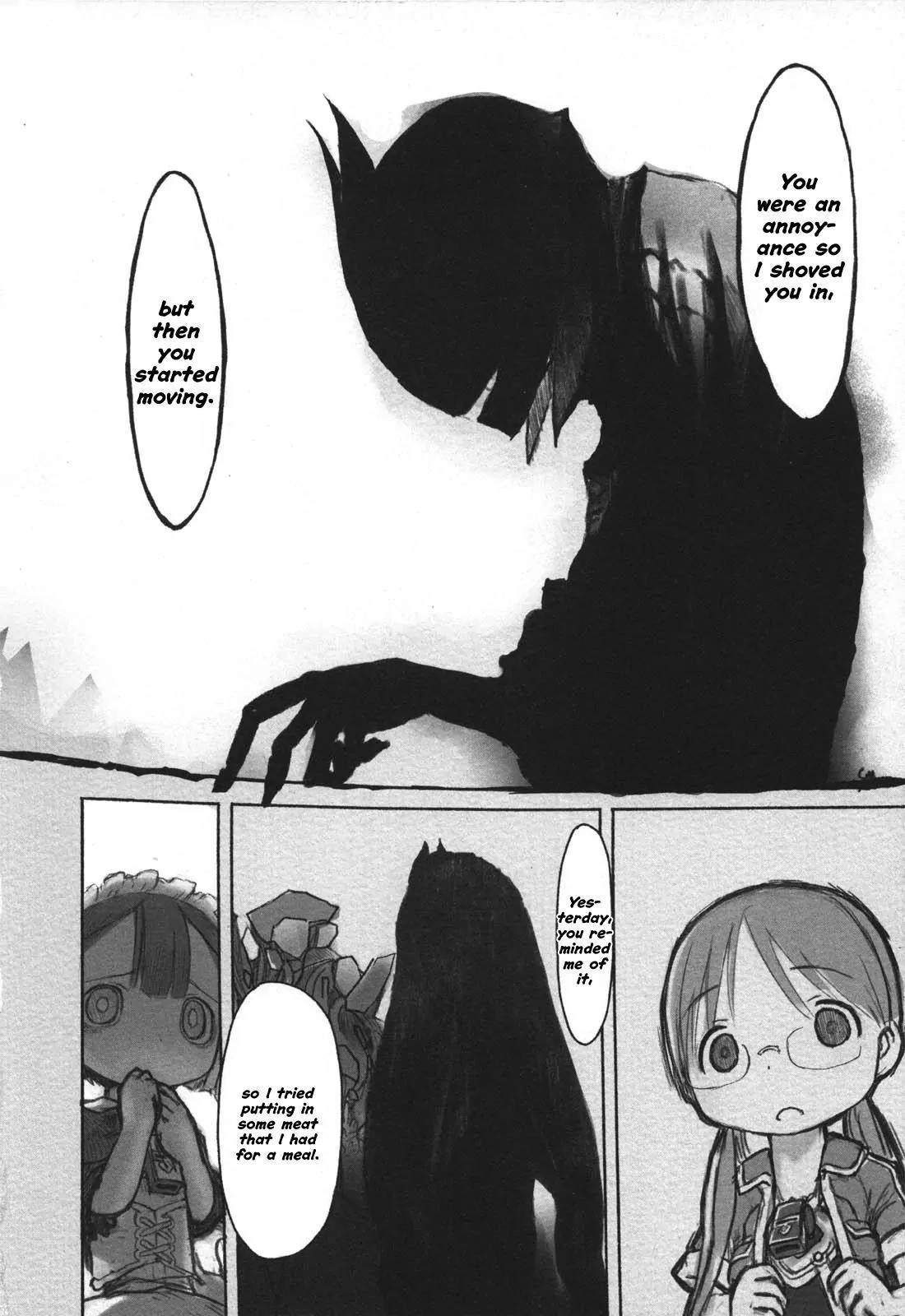 Made in Abyss Chapter 14 page 14 - Chapter 14: The Curse-Repelling Vessel