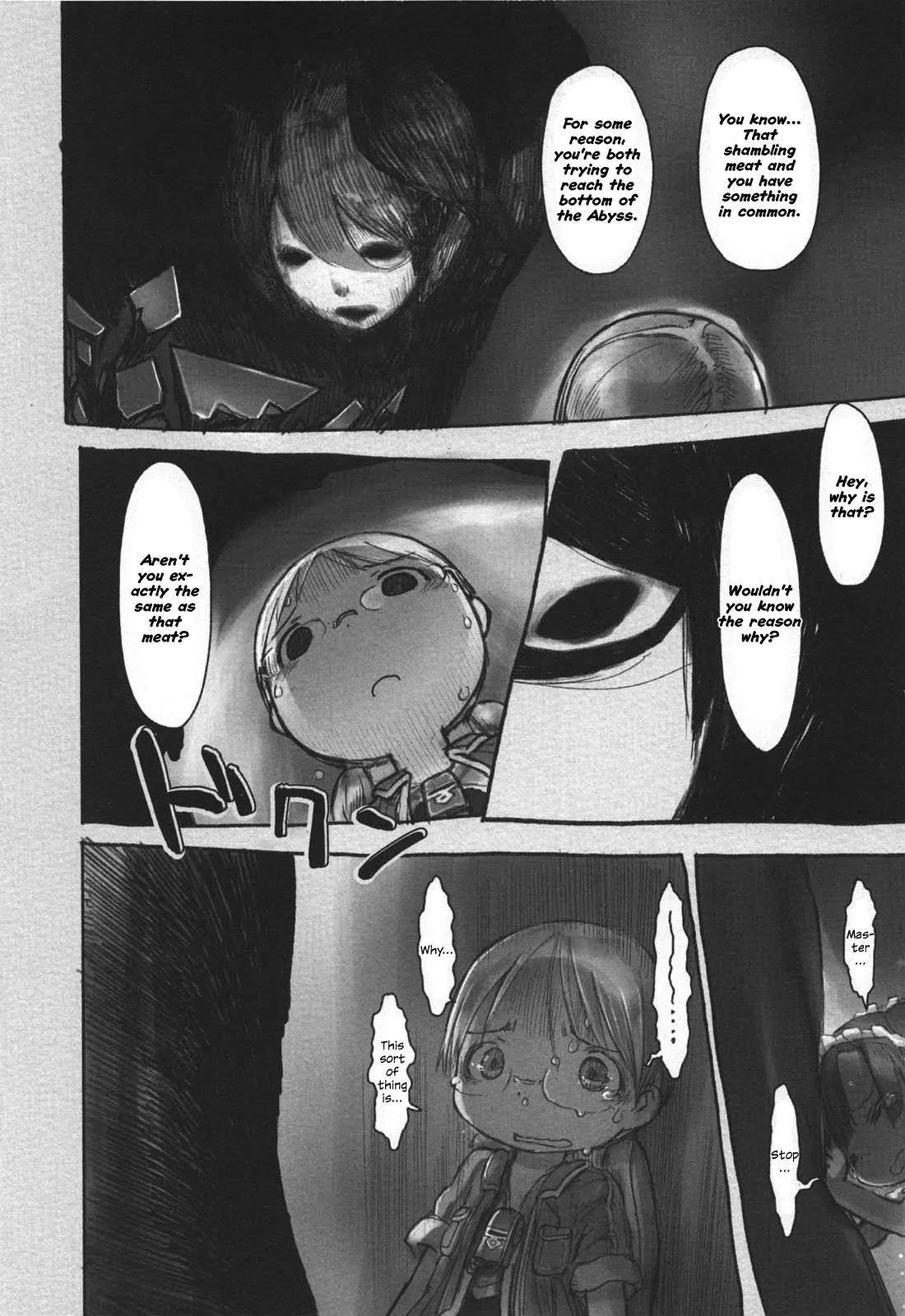 Made in Abyss Chapter 14 page 16 - Chapter 14: The Curse-Repelling Vessel