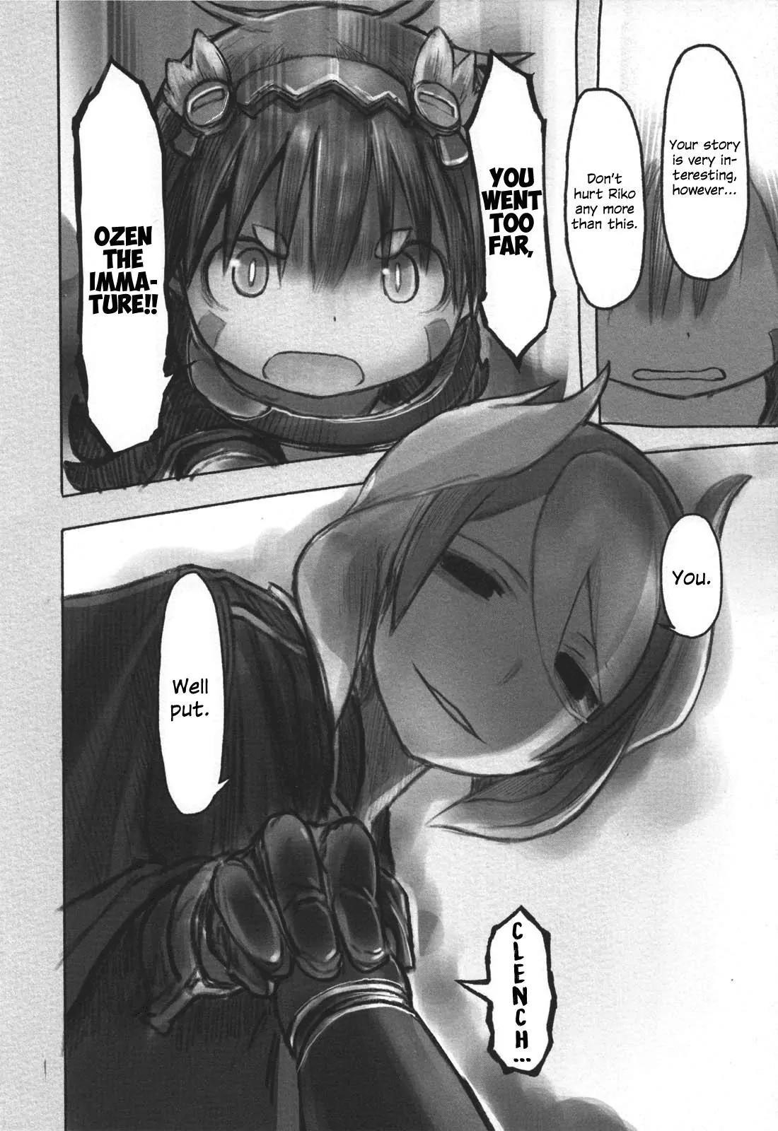 Made in Abyss Chapter 14 page 18 - Chapter 14: The Curse-Repelling Vessel
