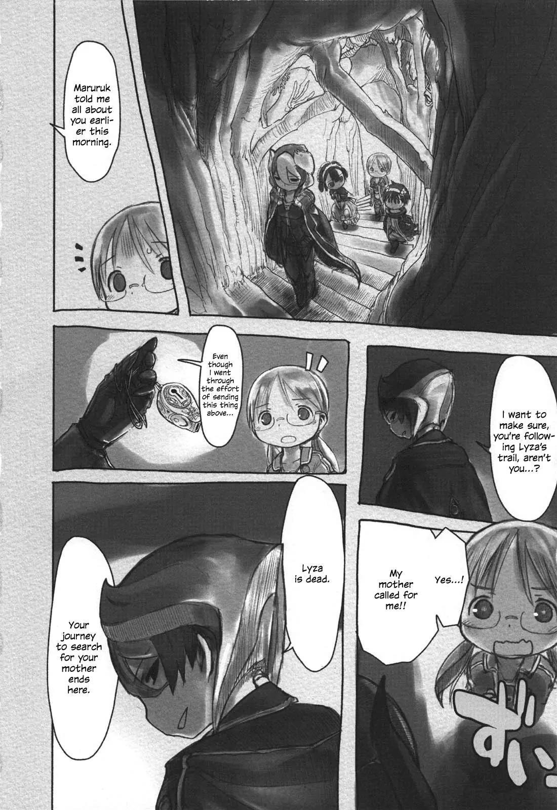 Made in Abyss Chapter 14 page 6 - Chapter 14: The Curse-Repelling Vessel