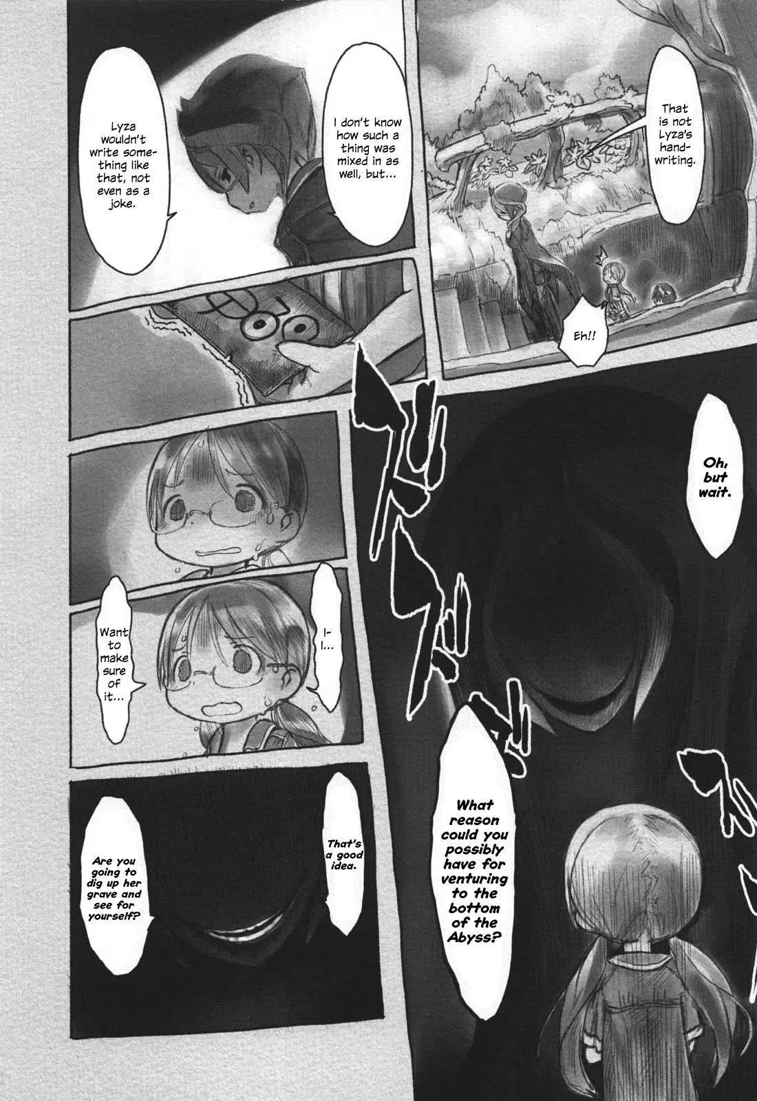 Made in Abyss Chapter 14 page 8 - Chapter 14: The Curse-Repelling Vessel
