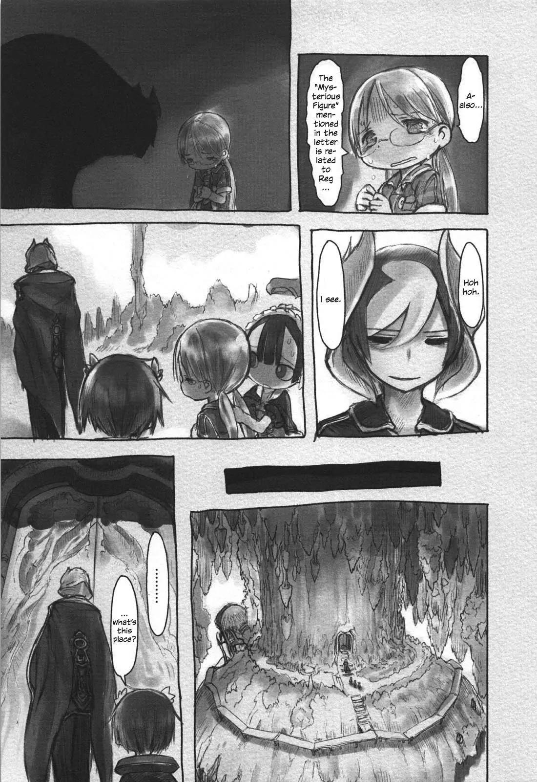 Made in Abyss Chapter 14 page 9 - Chapter 14: The Curse-Repelling Vessel