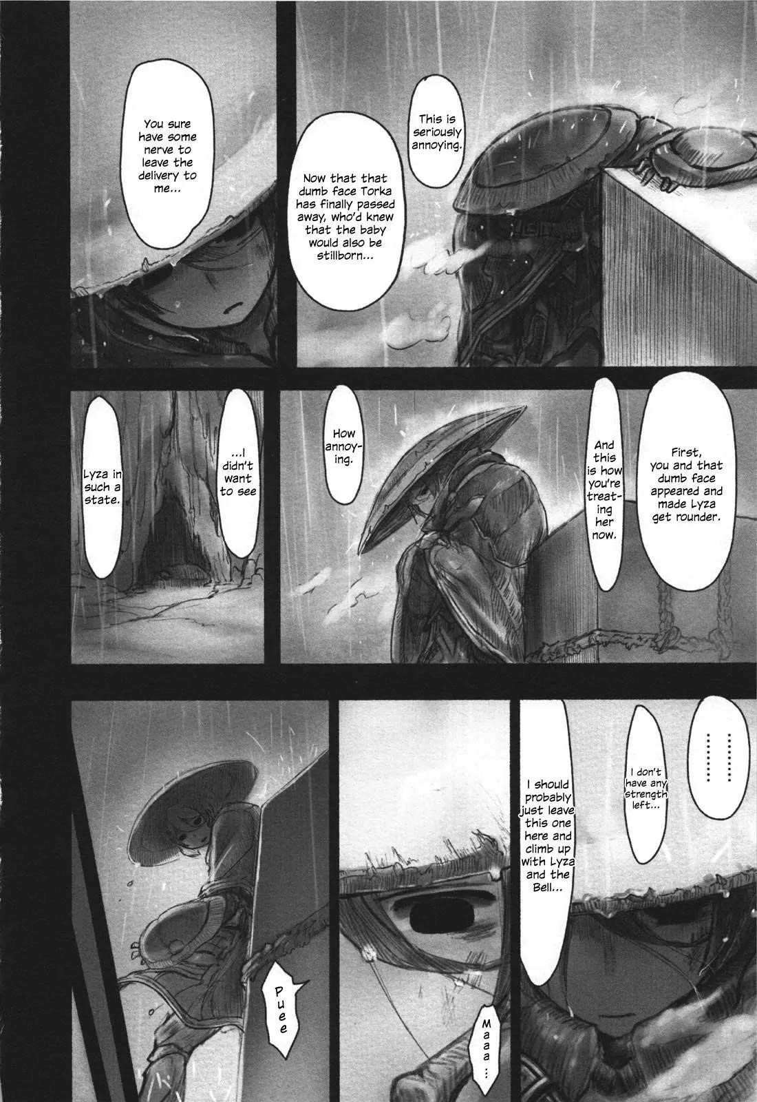 Made in Abyss Chapter 16 page 12 - Chapter 16: A Vile Mentoring Method