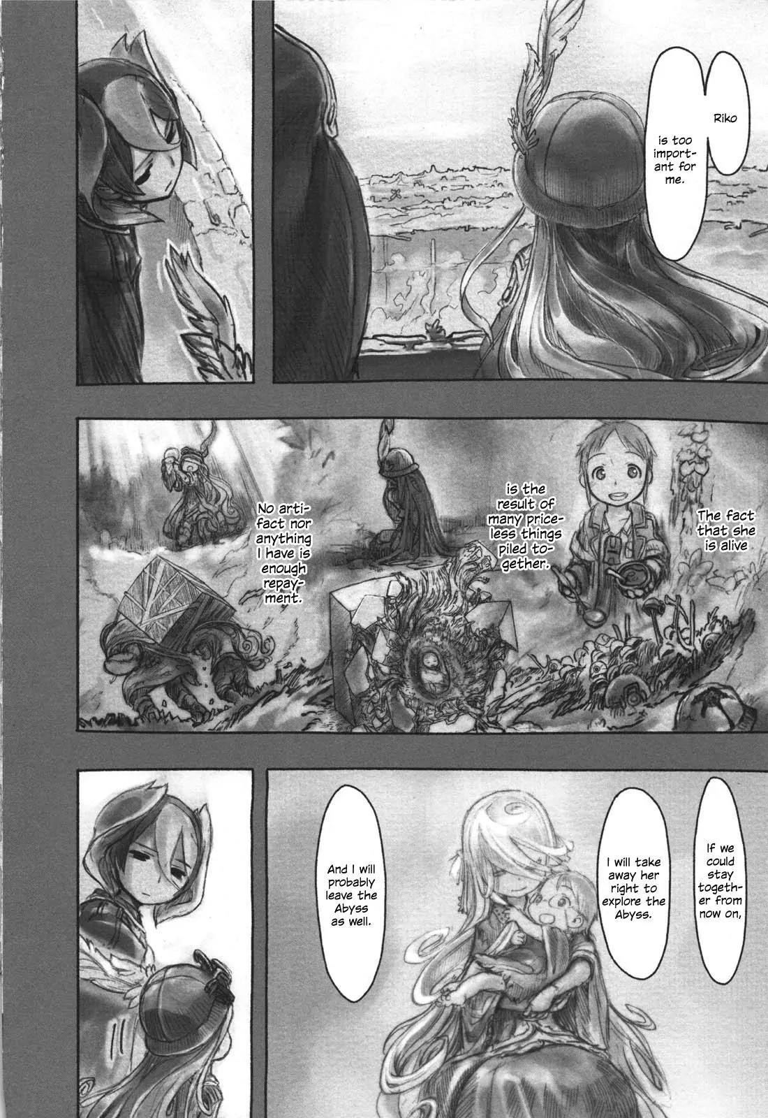 Made in Abyss Chapter 16 page 14 - Chapter 16: A Vile Mentoring Method