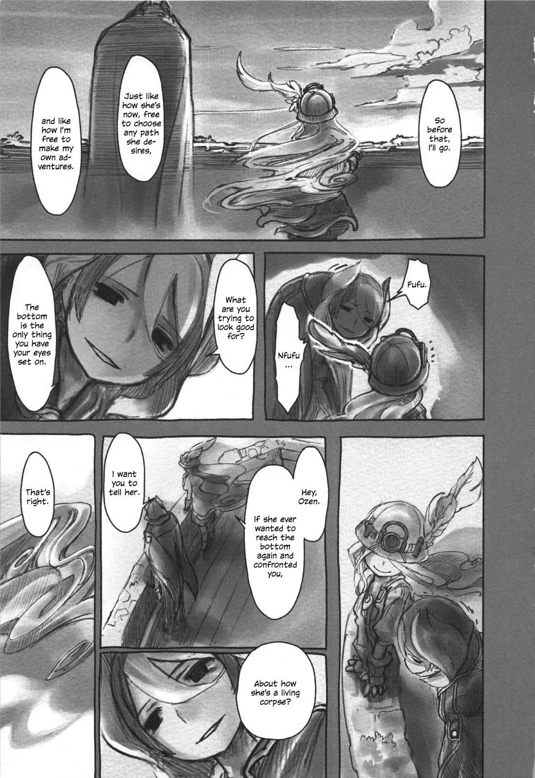 Made in Abyss Chapter 16 page 15 - Chapter 16: A Vile Mentoring Method