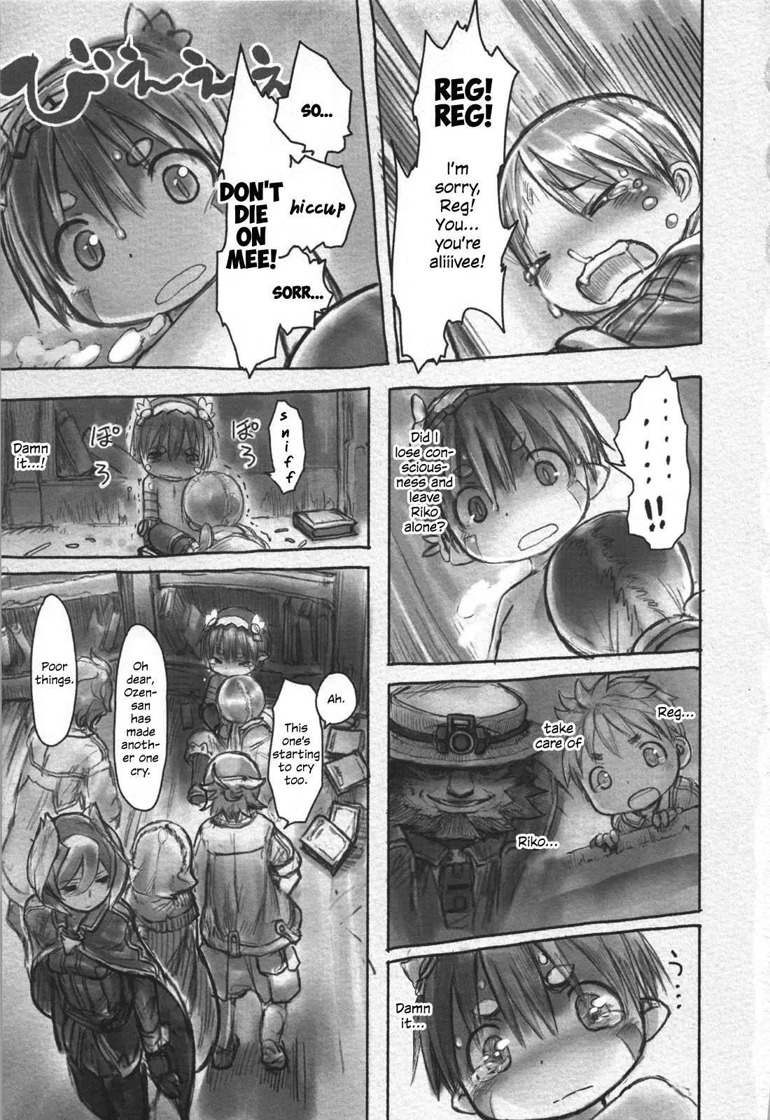 Made in Abyss Chapter 16 page 3 - Chapter 16: A Vile Mentoring Method