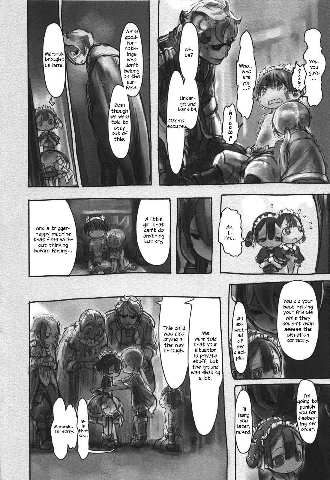 Made in Abyss Chapter 16 page 4 - Chapter 16: A Vile Mentoring Method