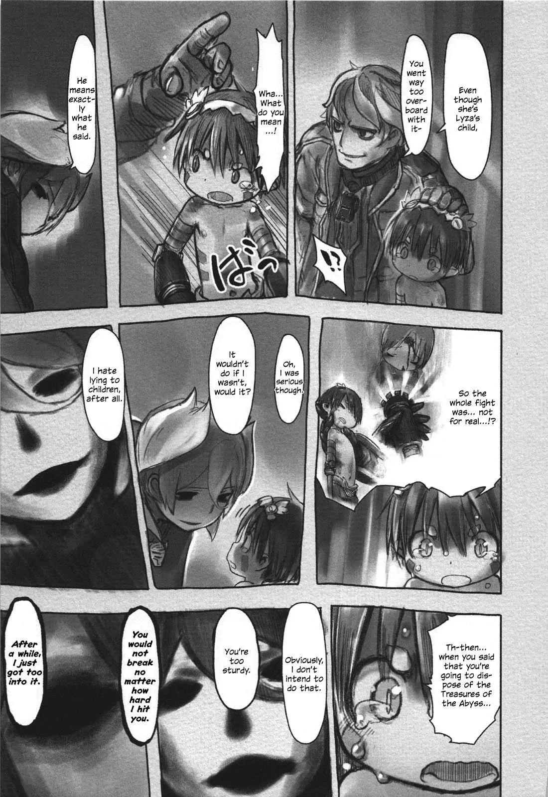 Made in Abyss Chapter 16 page 5 - Chapter 16: A Vile Mentoring Method