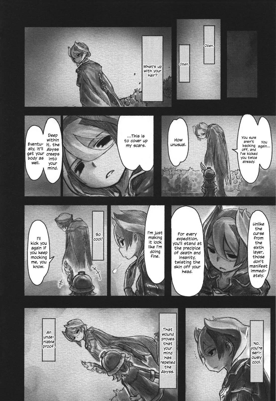 Made in Abyss Chapter 16 page 8 - Chapter 16: A Vile Mentoring Method