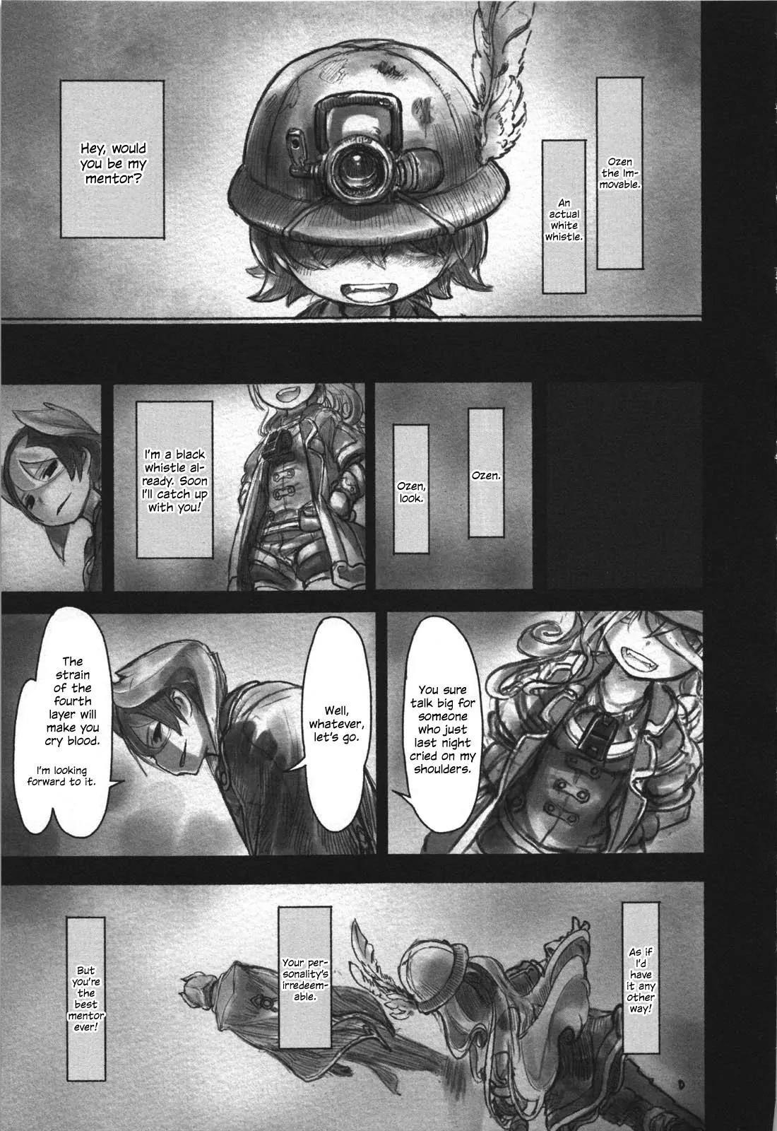 Made in Abyss Chapter 16 page 9 - Chapter 16: A Vile Mentoring Method