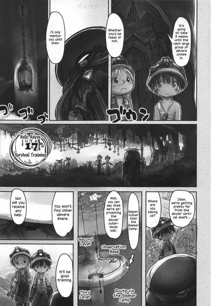 Made in Abyss Chapter 17 page 2 - Chapter 17: Survival Training