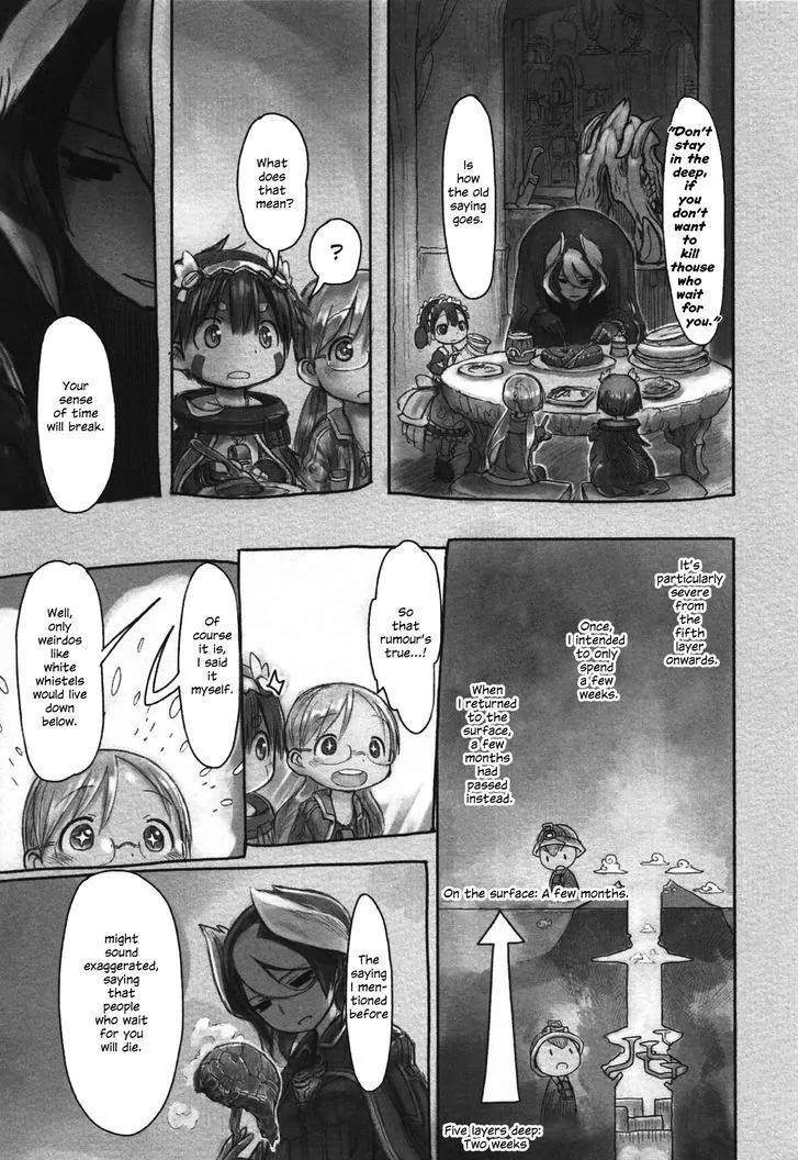 Made in Abyss Chapter 17 page 8 - Chapter 17: Survival Training