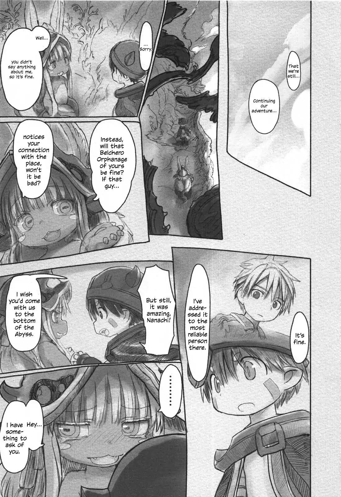 Made in Abyss Chapter 22 page 19 - Chapter 22: The True Nature of the Curse