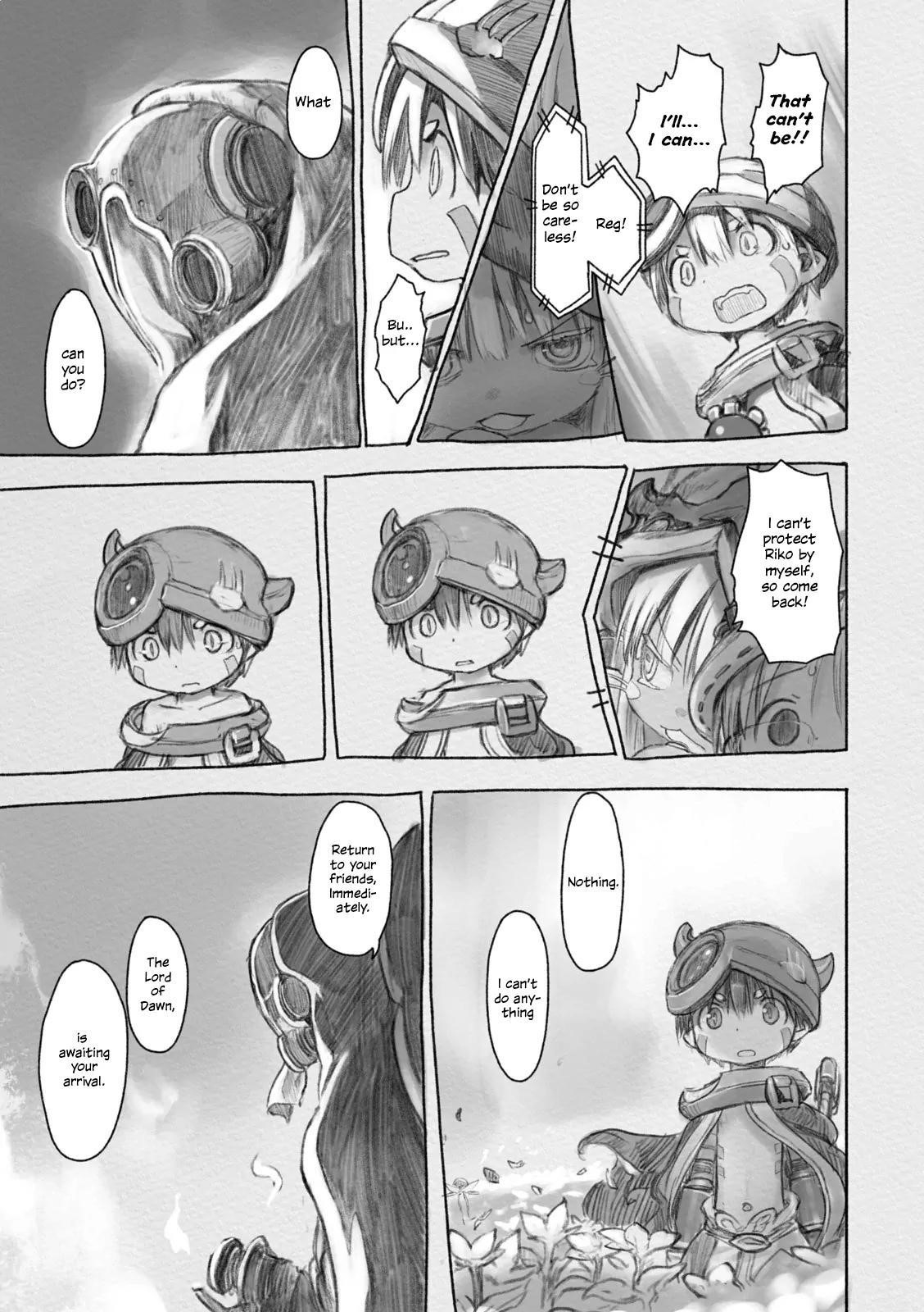 Made in Abyss Chapter 27 page 13 - Chapter 27: The Forbidden Field of Flowers