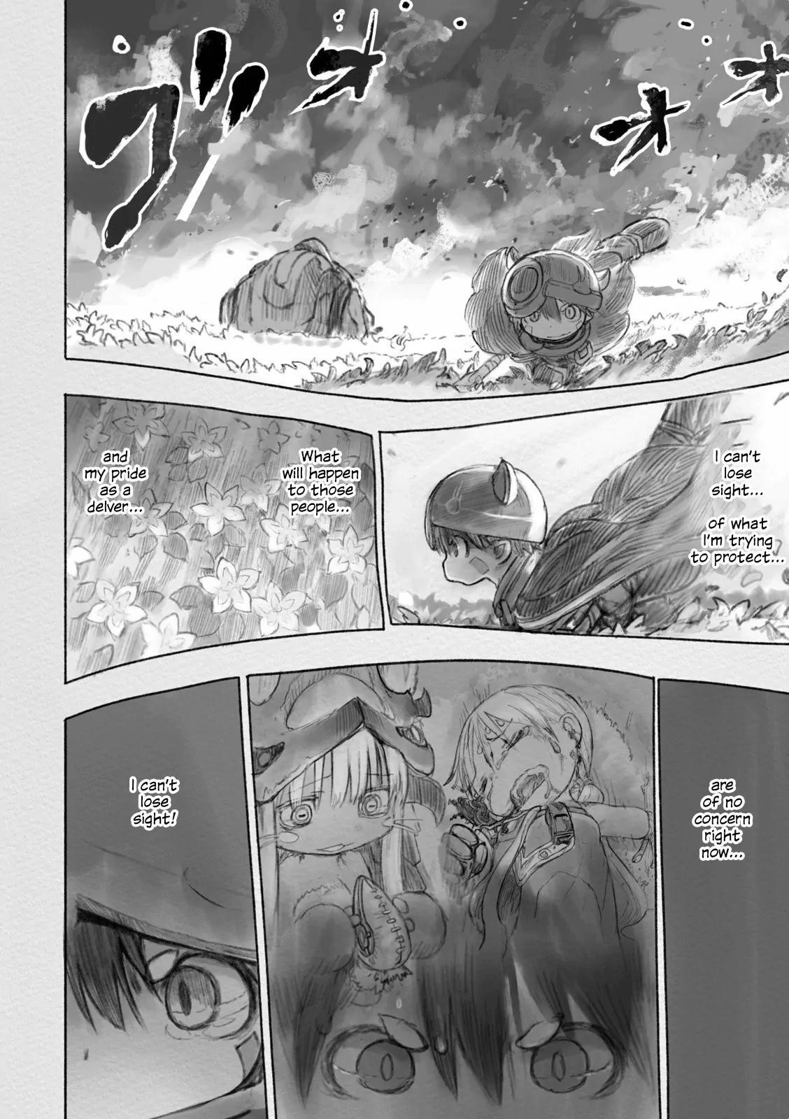 Made in Abyss Chapter 27 page 14 - Chapter 27: The Forbidden Field of Flowers