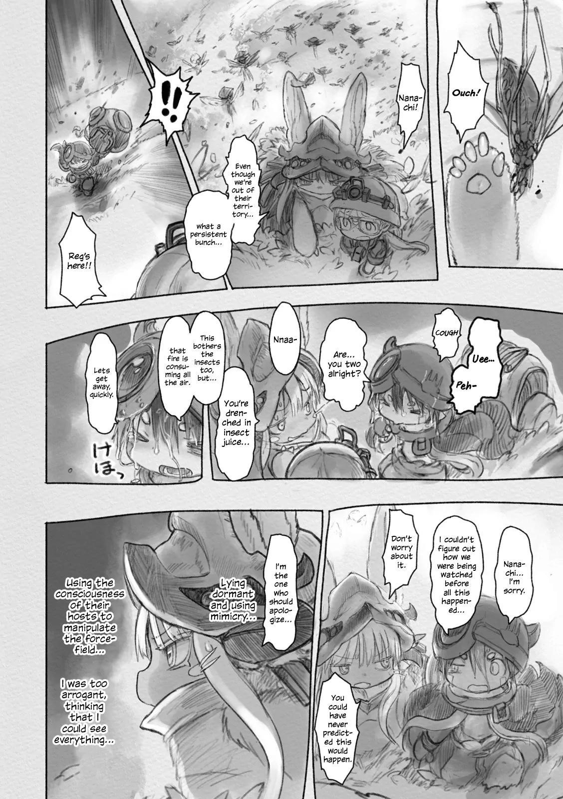 Made in Abyss Chapter 27 page 16 - Chapter 27: The Forbidden Field of Flowers