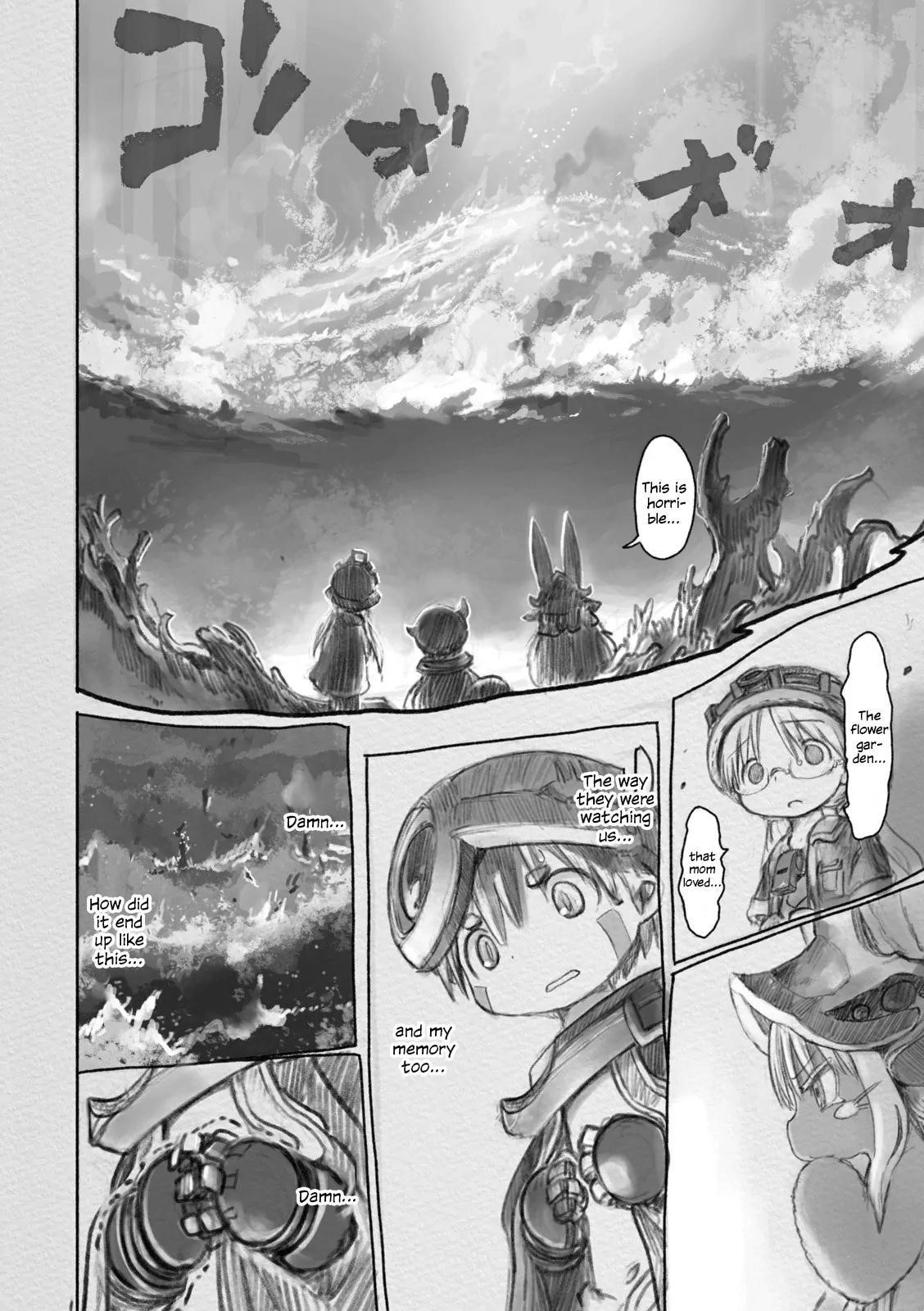 Made in Abyss Chapter 27 page 18 - Chapter 27: The Forbidden Field of Flowers