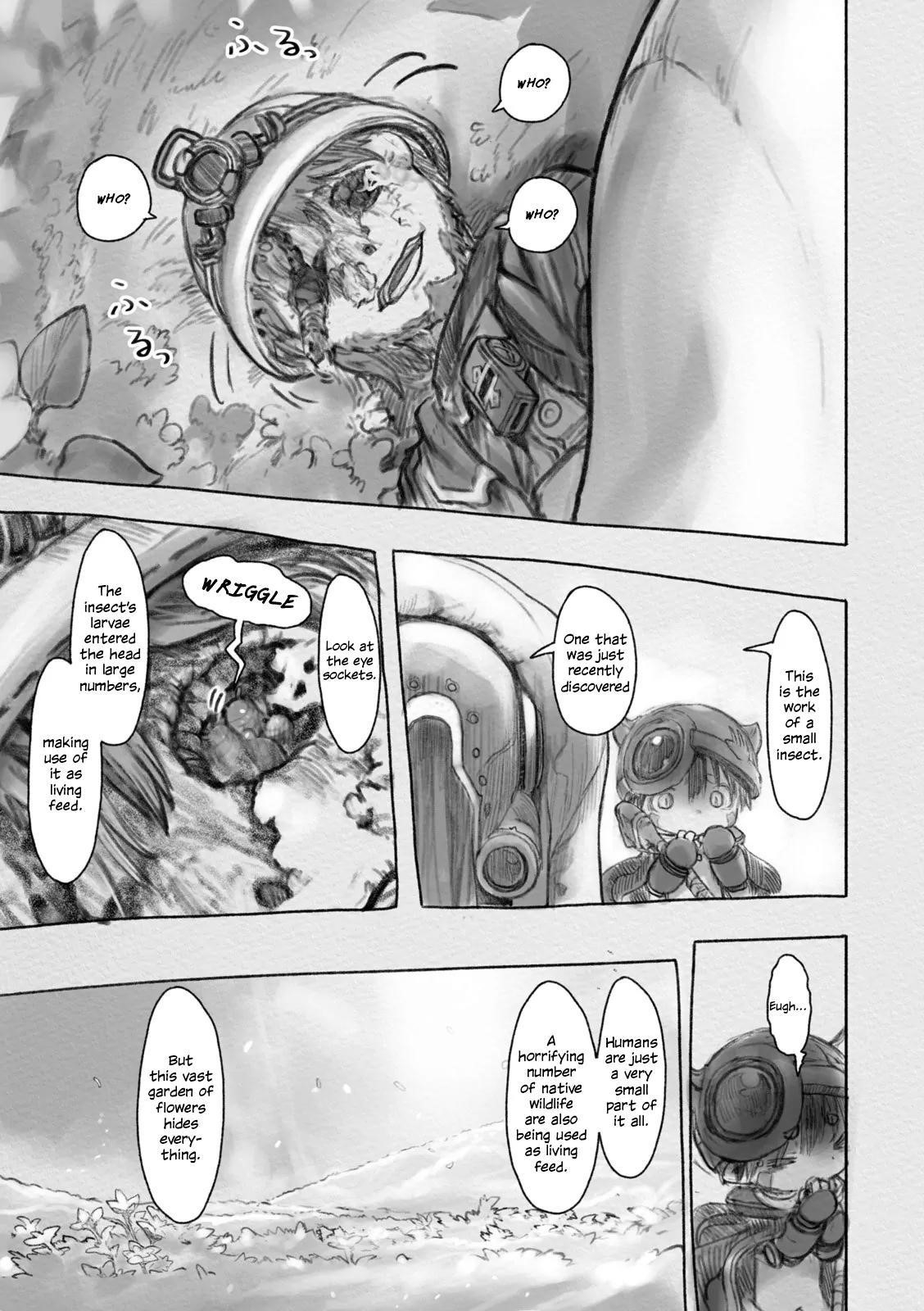 Made in Abyss Chapter 27 page 7 - Chapter 27: The Forbidden Field of Flowers