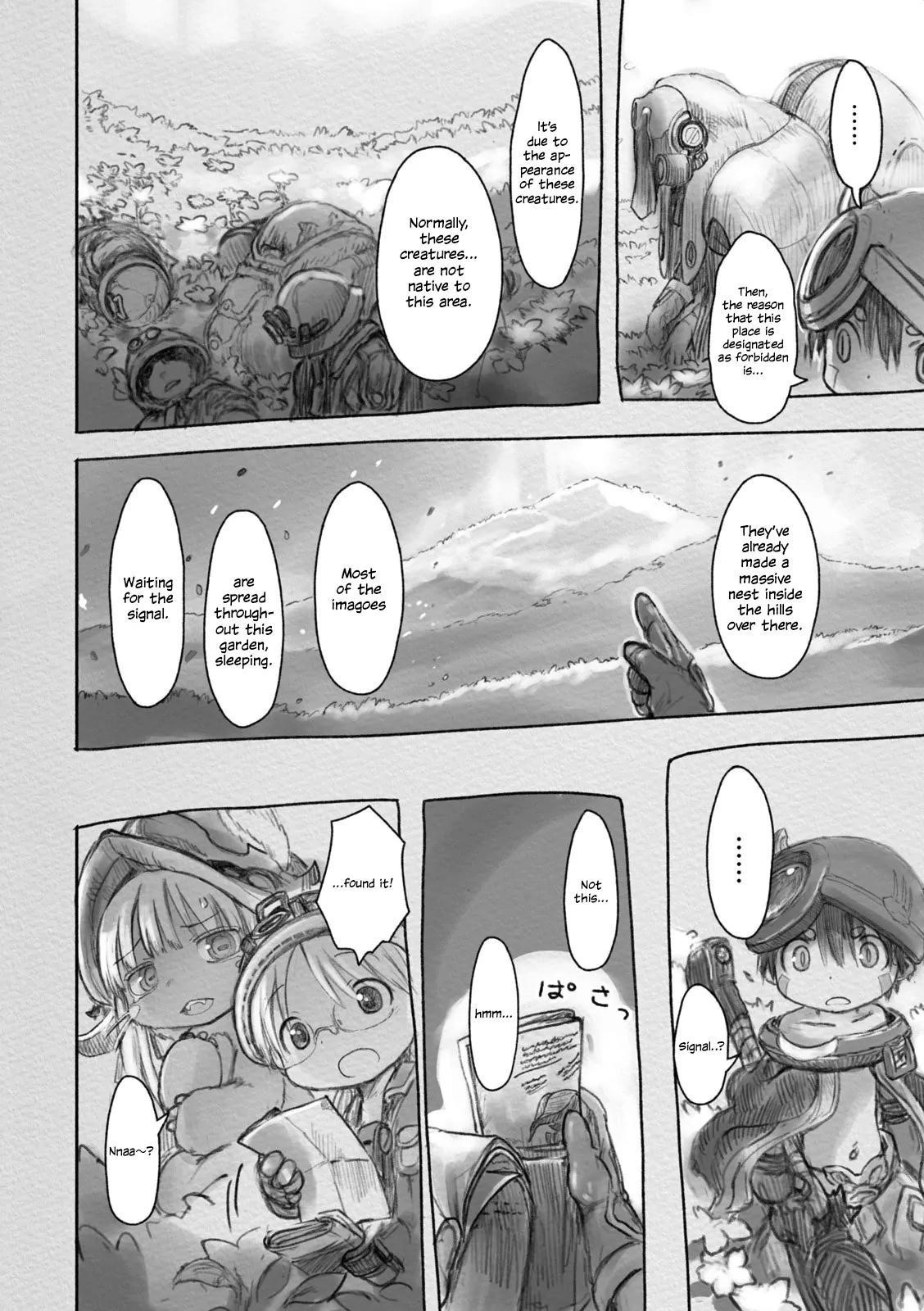 Made in Abyss Chapter 27 page 8 - Chapter 27: The Forbidden Field of Flowers