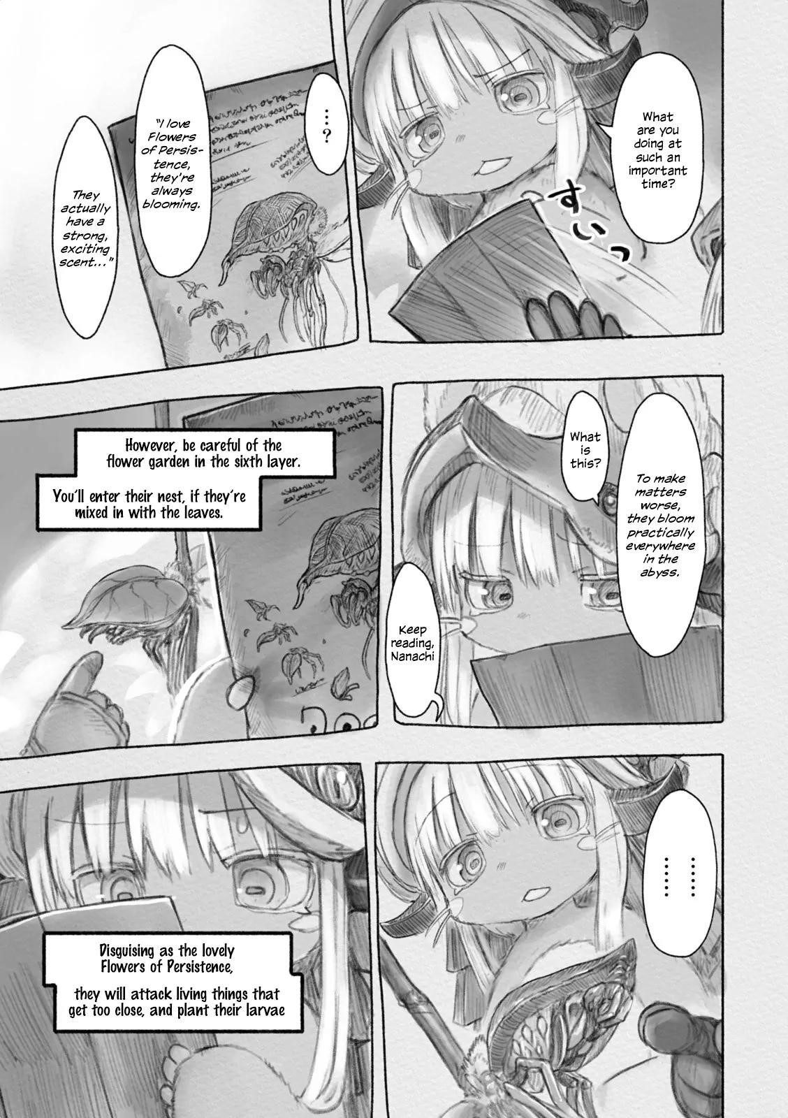 Made in Abyss Chapter 27 page 9 - Chapter 27: The Forbidden Field of Flowers