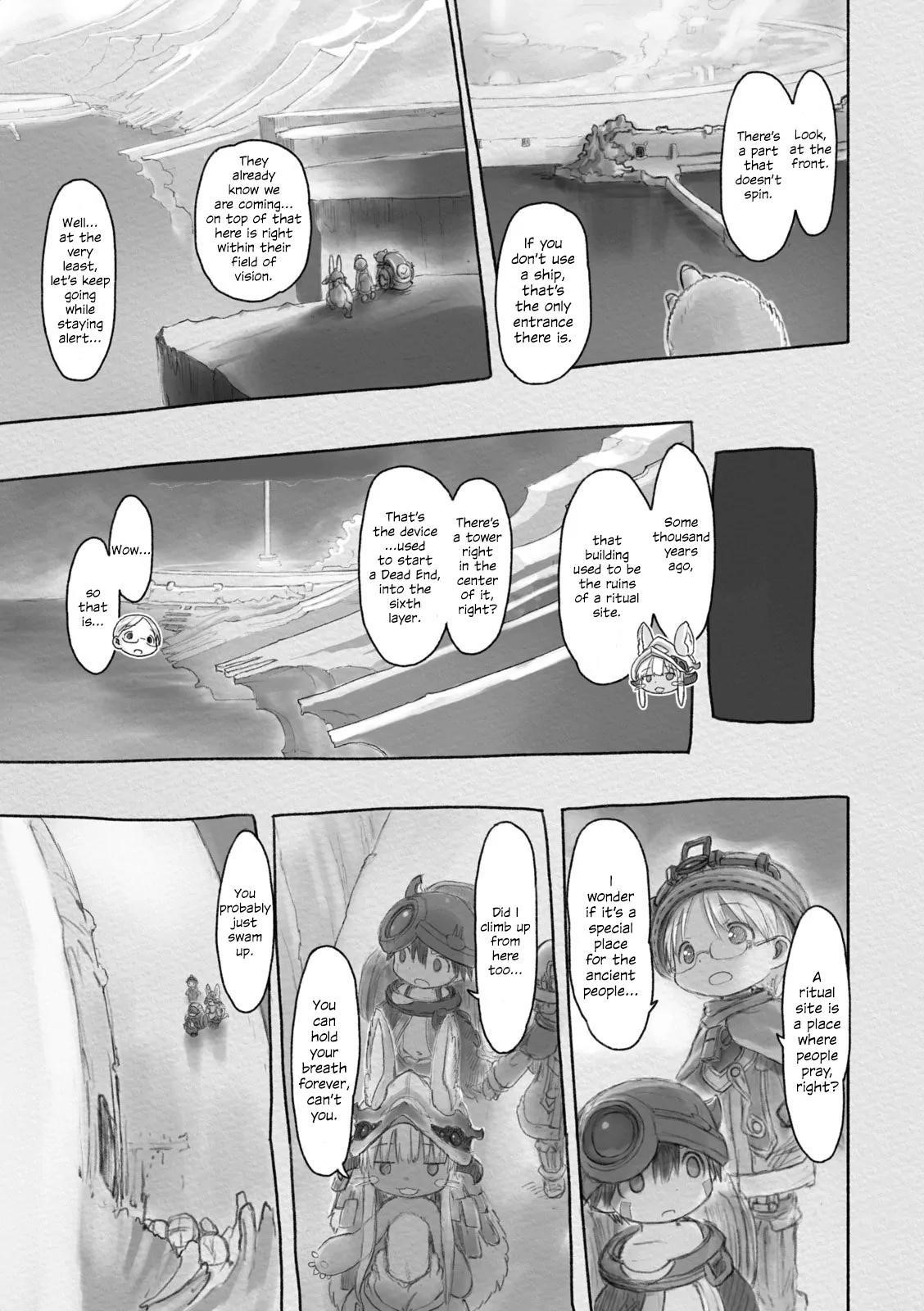 Made in Abyss Chapter 28 page 14 - Chapter 28: The Entrance to the Sixth Layer