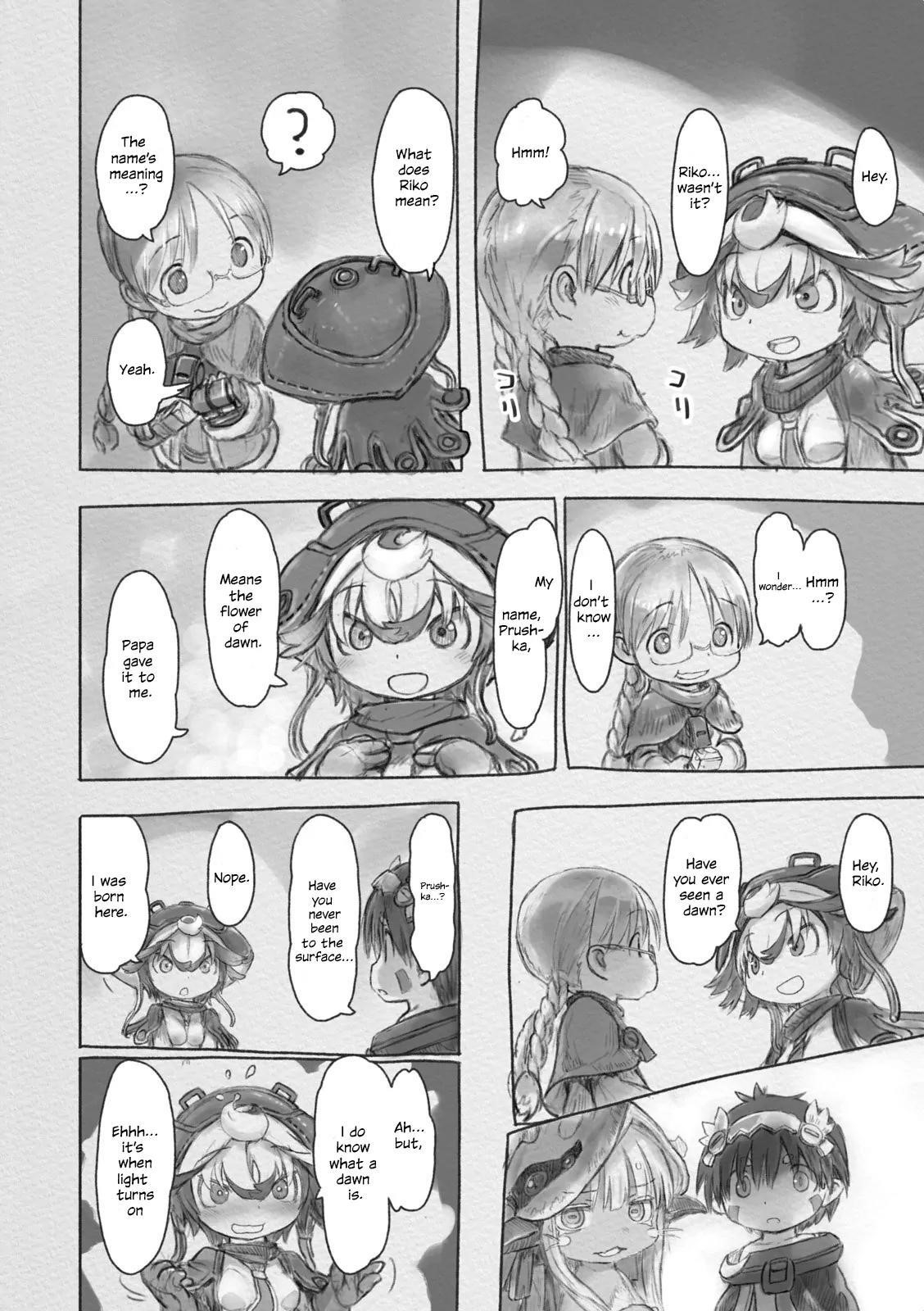 Made in Abyss Chapter 29 page 10 - Chapter 29: A Fateful Reunion