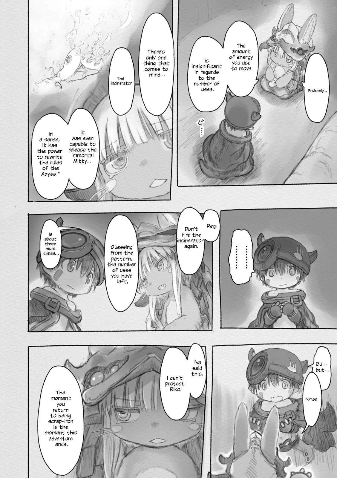 Made in Abyss Chapter 29 page 14 - Chapter 29: A Fateful Reunion