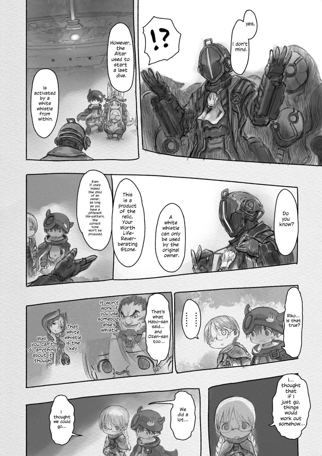 Made in Abyss Chapter 29 page 6 - Chapter 29: A Fateful Reunion