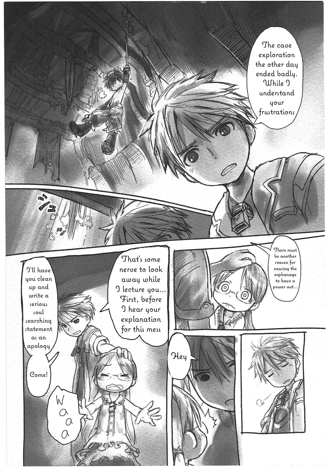 Made in Abyss Chapter 3 page 10 - Chapter 3: Riko's Room: Former Torture Chamber