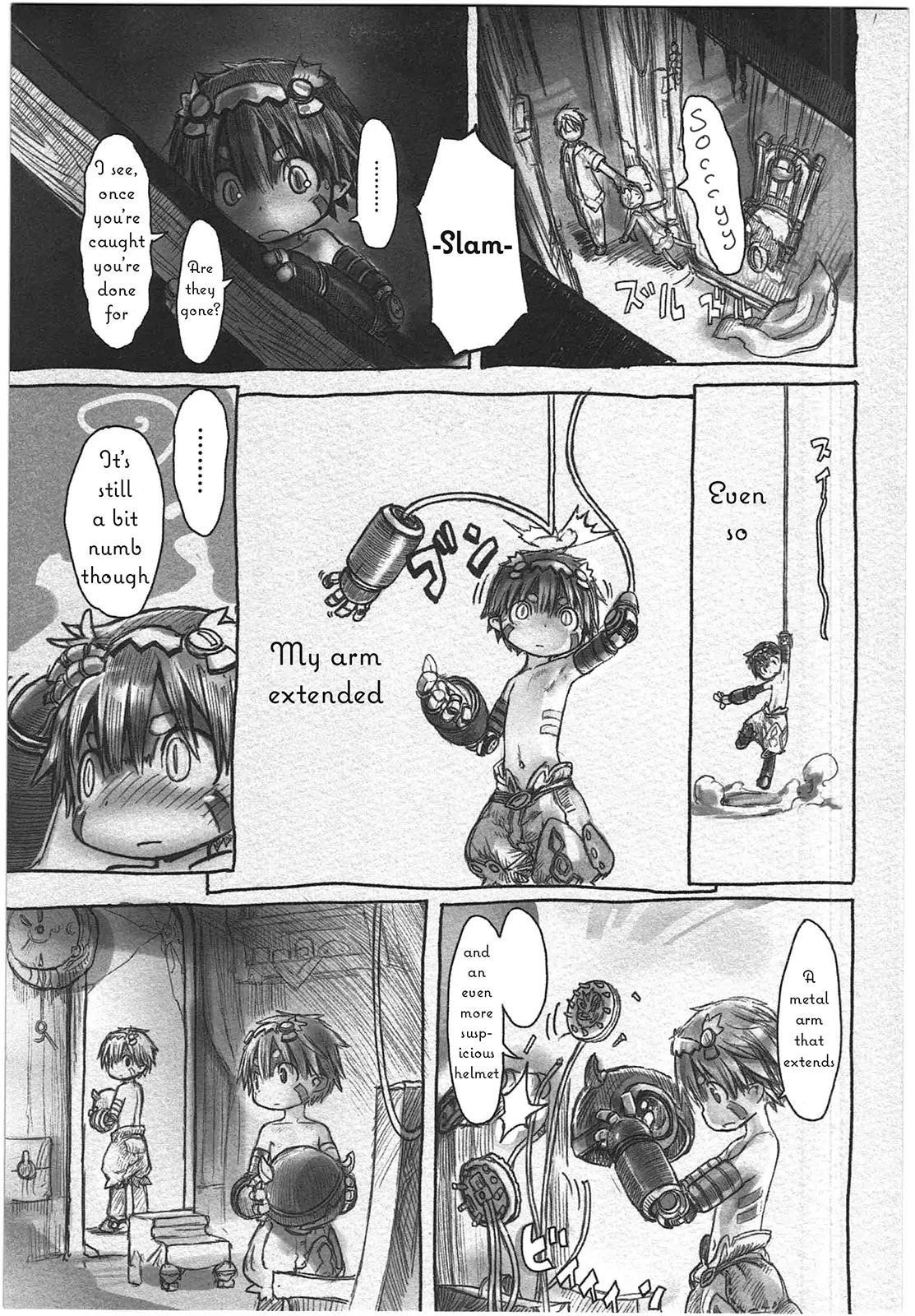Made in Abyss Chapter 3 page 11 - Chapter 3: Riko's Room: Former Torture Chamber
