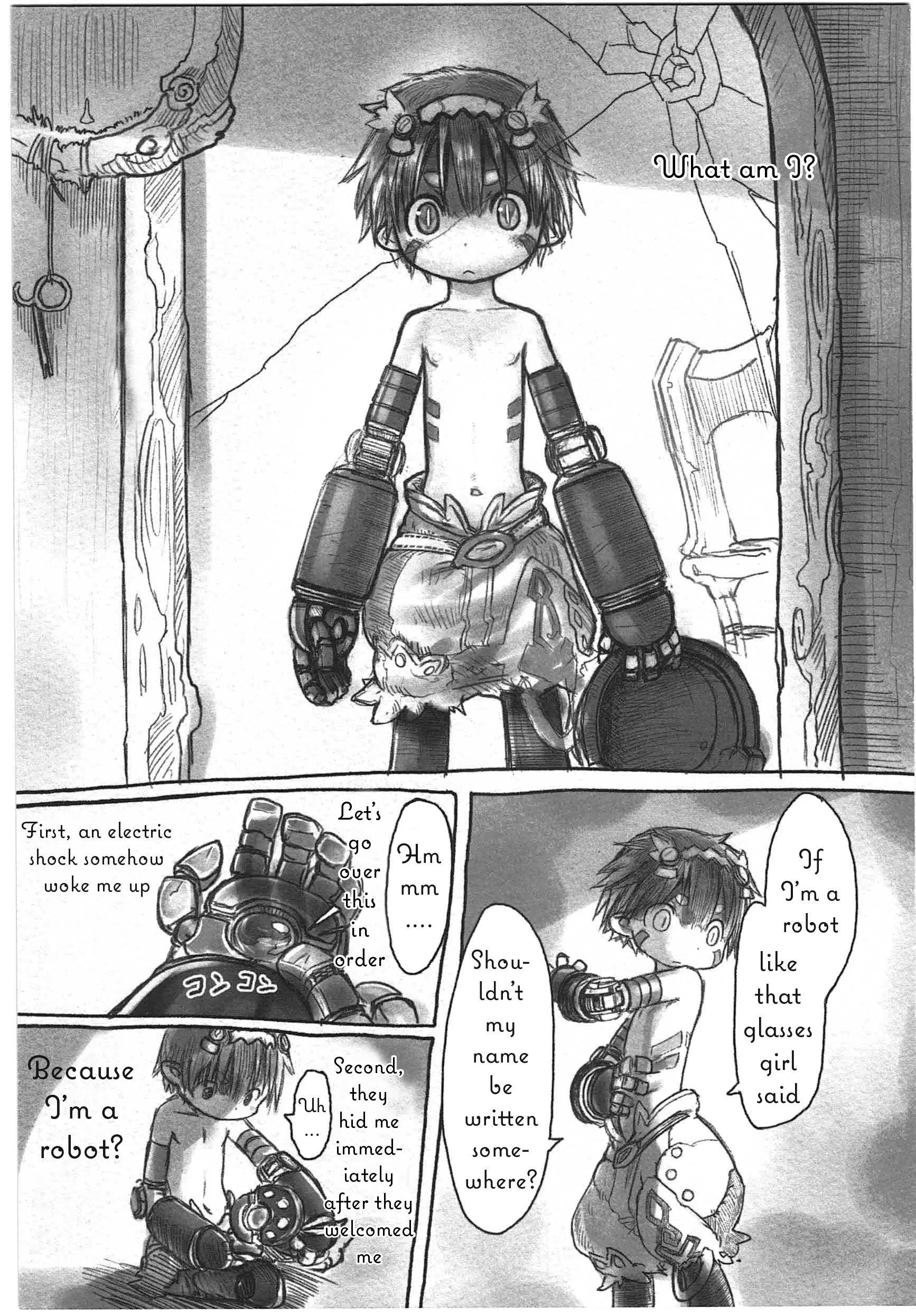 Made in Abyss Chapter 3 page 12 - Chapter 3: Riko's Room: Former Torture Chamber