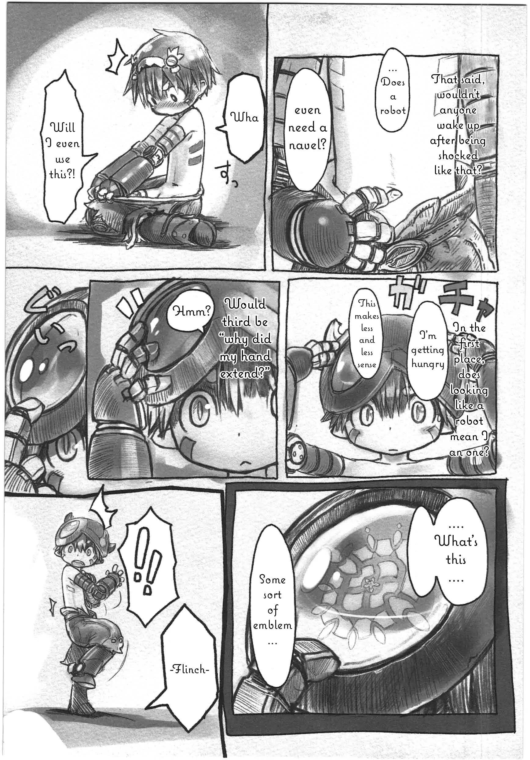 Made in Abyss Chapter 3 page 13 - Chapter 3: Riko's Room: Former Torture Chamber