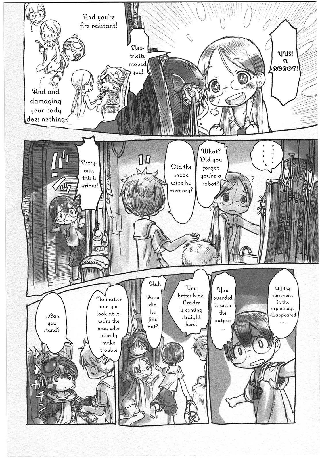 Made in Abyss Chapter 3 page 6 - Chapter 3: Riko's Room: Former Torture Chamber