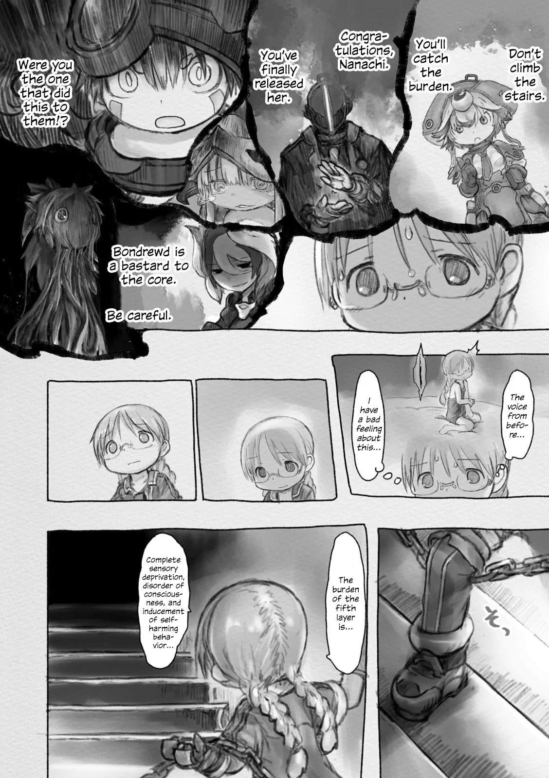 Made in Abyss Chapter 30 page 4 - Chapter 30: Unforeseen Peril
