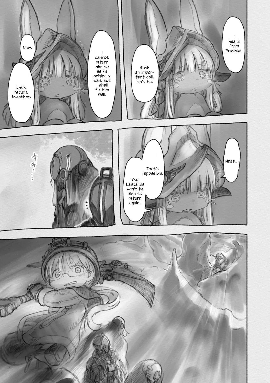 Made in Abyss Chapter 31 page 15 - Chapter 31: Despair and Hope