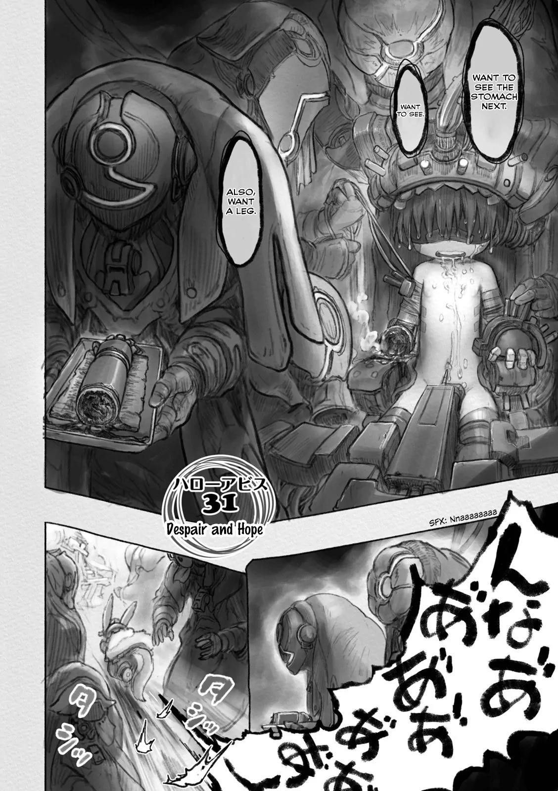Made in Abyss Chapter 31 page 2 - Chapter 31: Despair and Hope