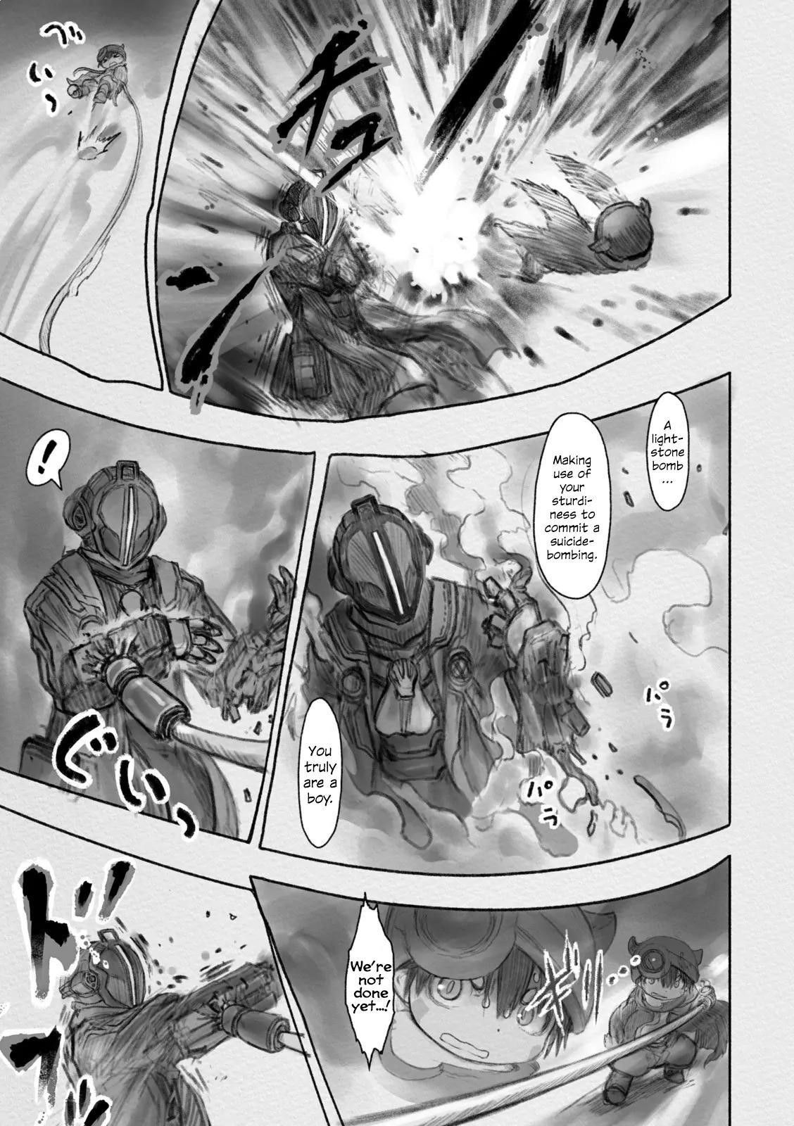 Made in Abyss Chapter 32 page 11 - Chapter 32: The End of a Fierce Fight