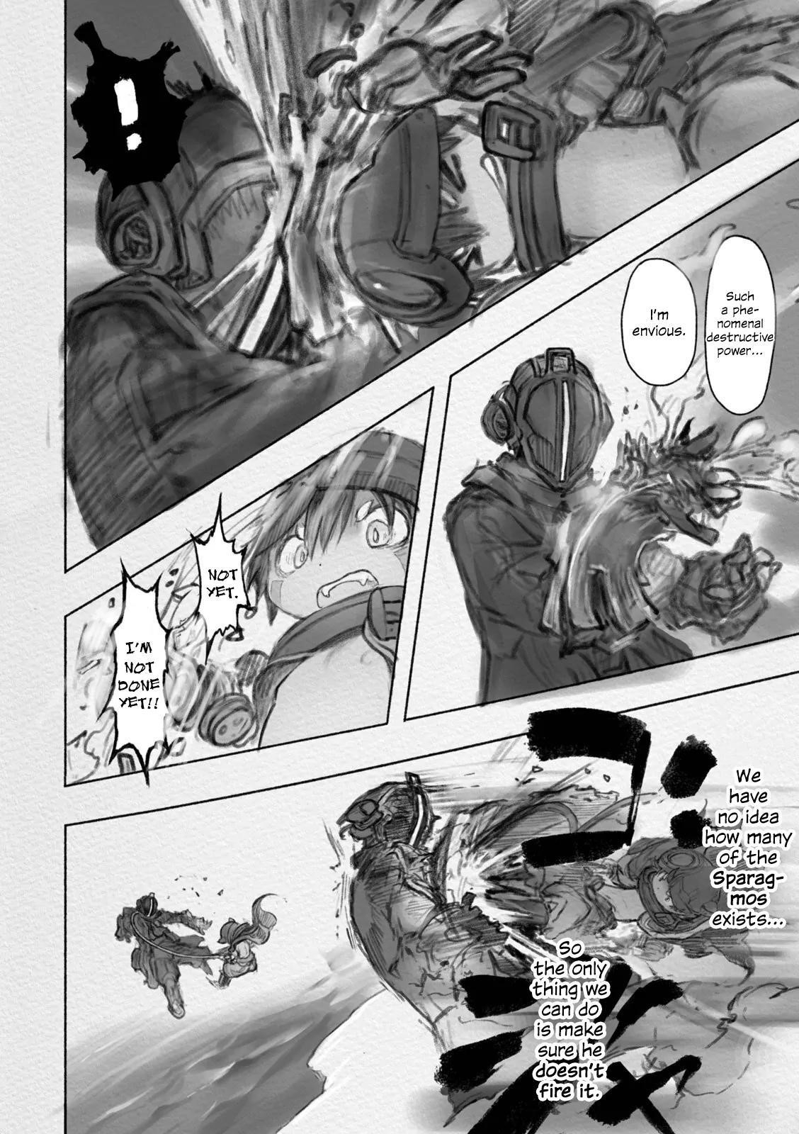 Made in Abyss Chapter 32 page 14 - Chapter 32: The End of a Fierce Fight