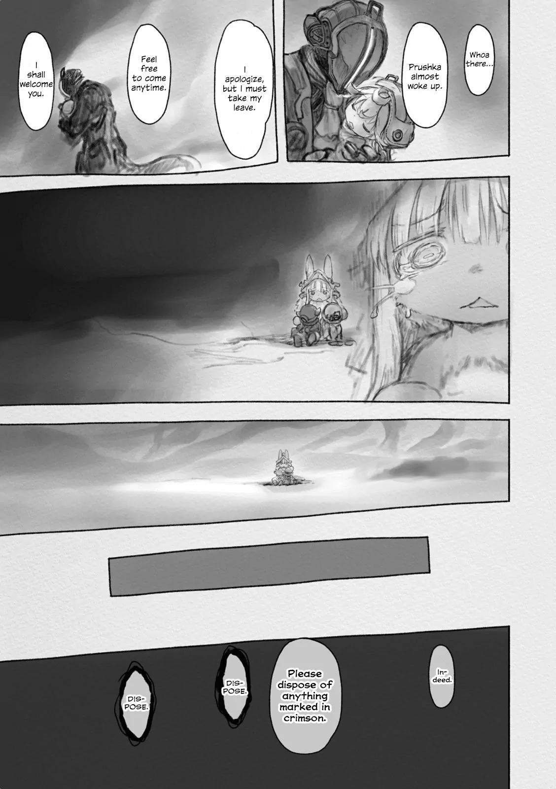 Made in Abyss Chapter 32 page 27 - Chapter 32: The End of a Fierce Fight