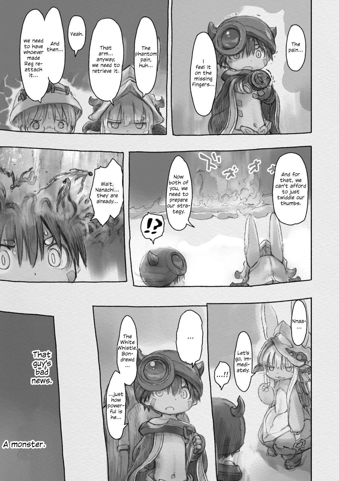 Made in Abyss Chapter 32 page 3 - Chapter 32: The End of a Fierce Fight