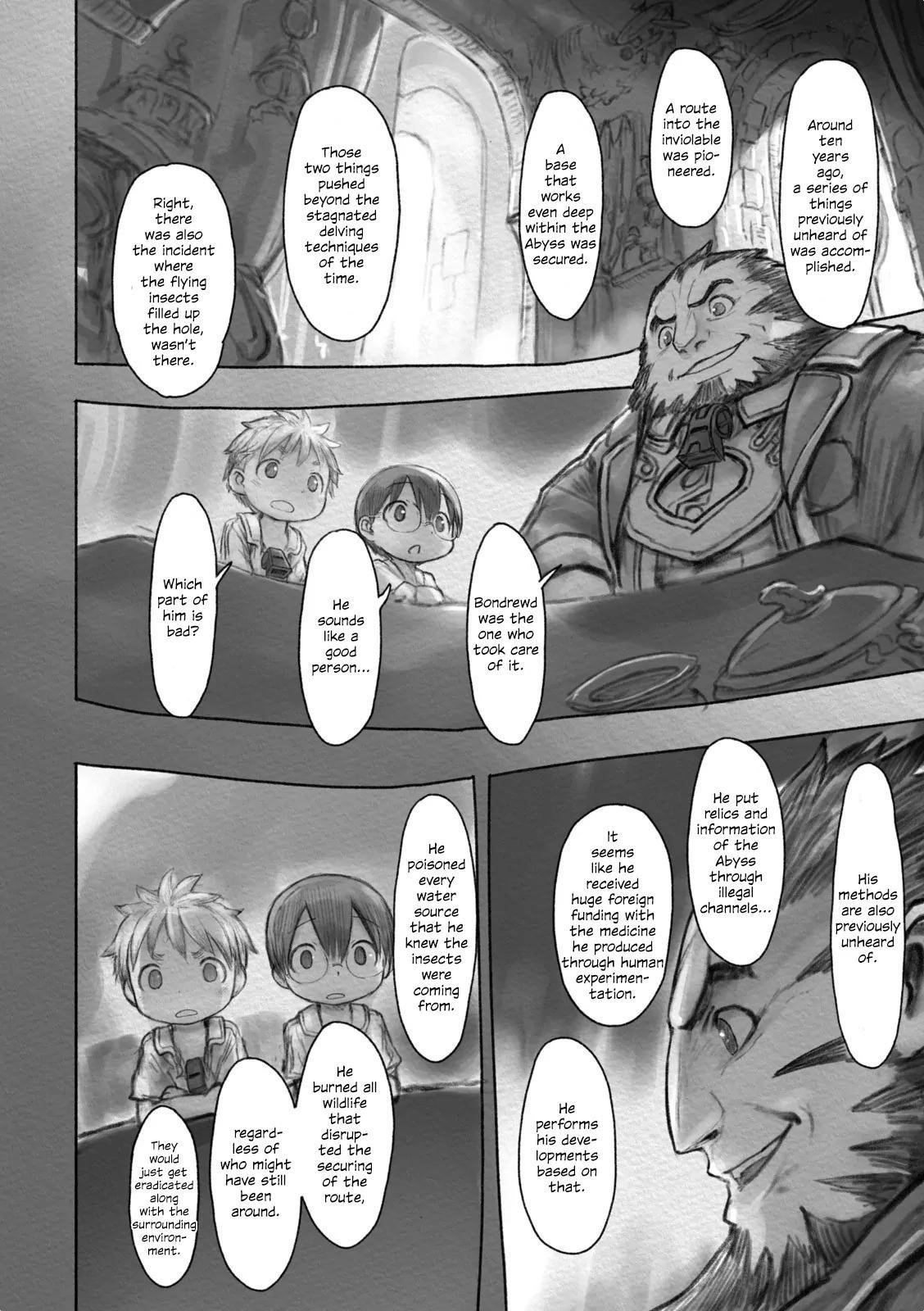 Made in Abyss Chapter 32 page 4 - Chapter 32: The End of a Fierce Fight