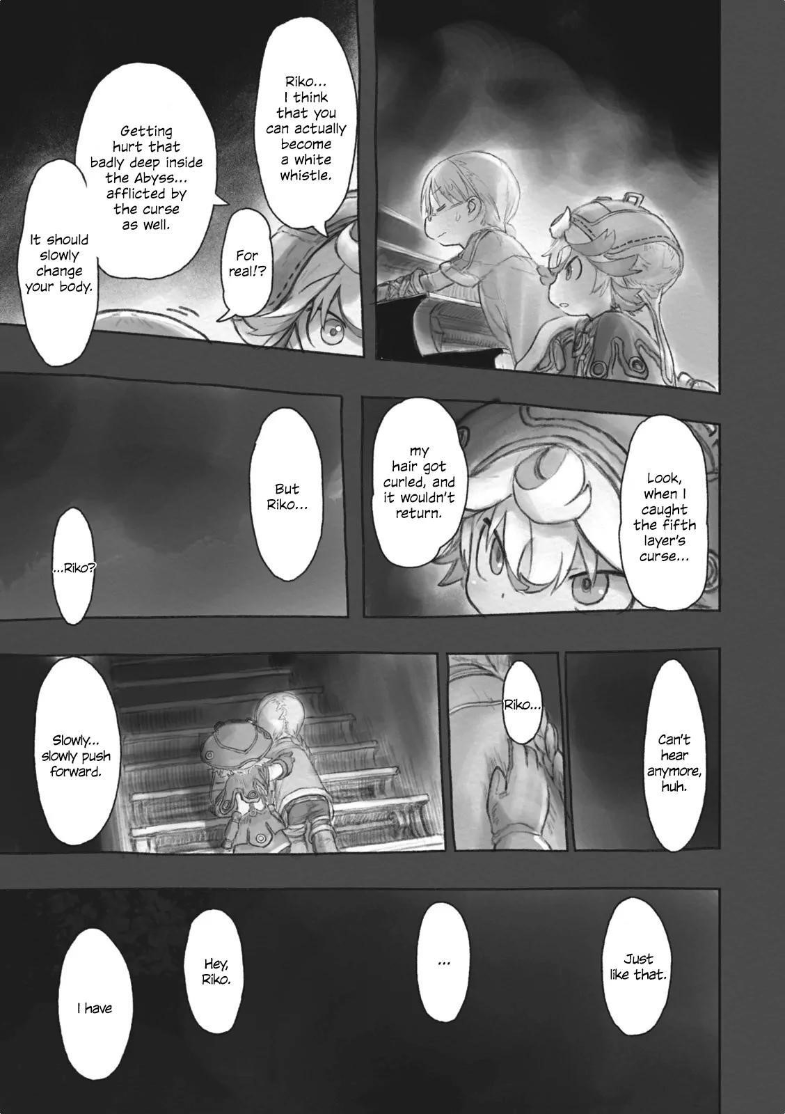 Made in Abyss Chapter 33 page 10 - Chapter 33: The True Nature of the Mask