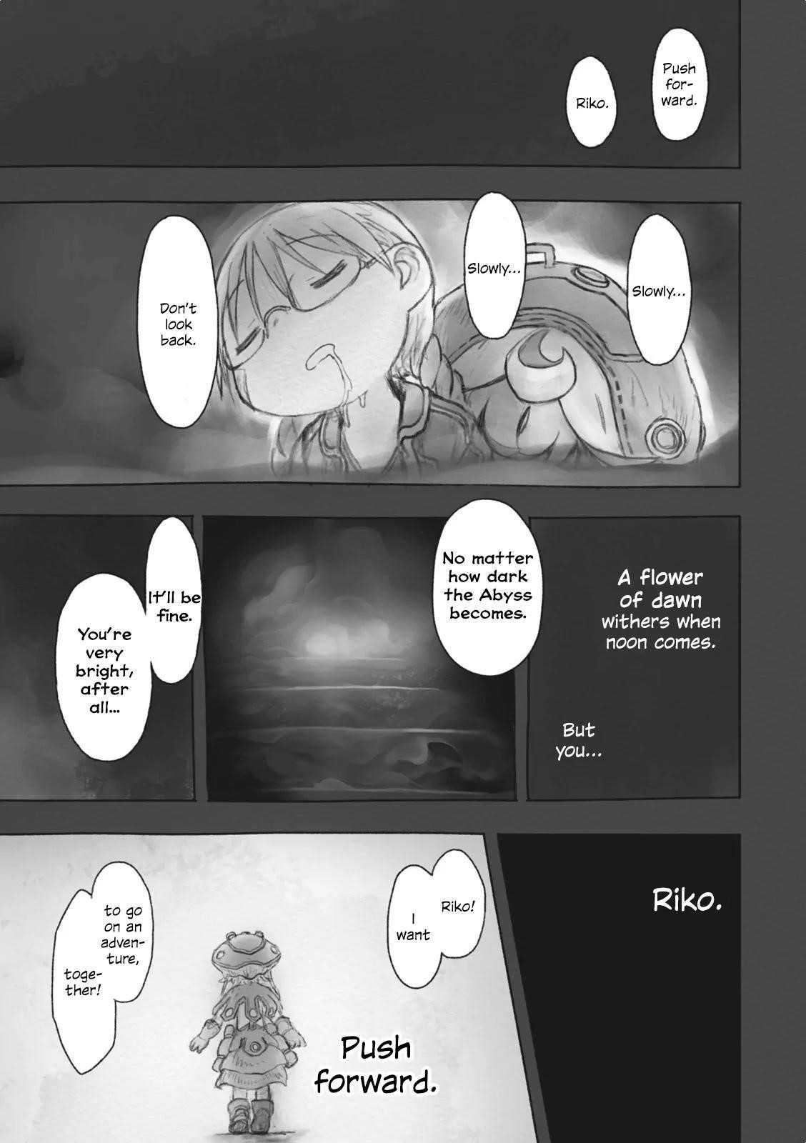 Made in Abyss Chapter 33 page 12 - Chapter 33: The True Nature of the Mask