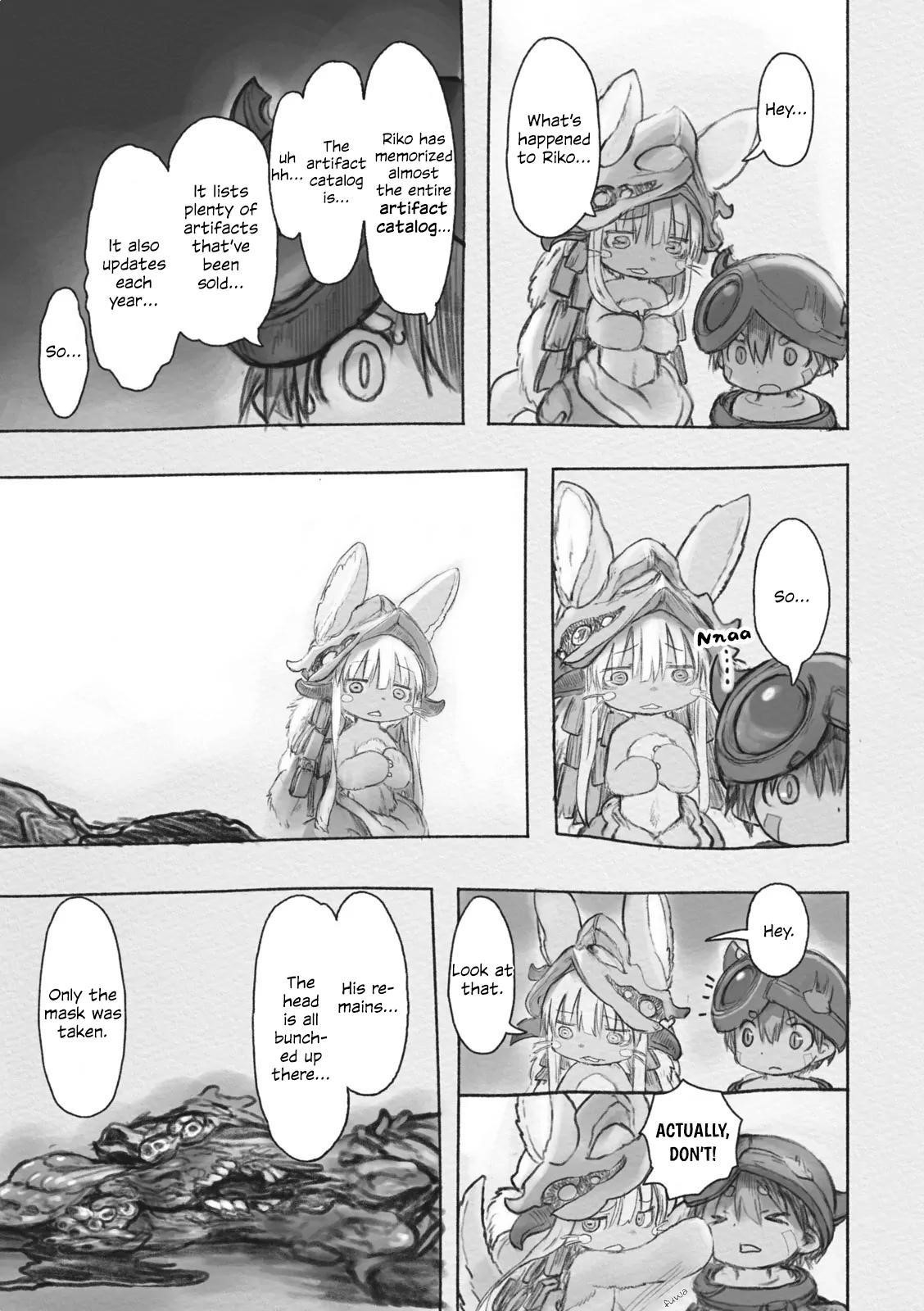 Made in Abyss Chapter 33 page 16 - Chapter 33: The True Nature of the Mask
