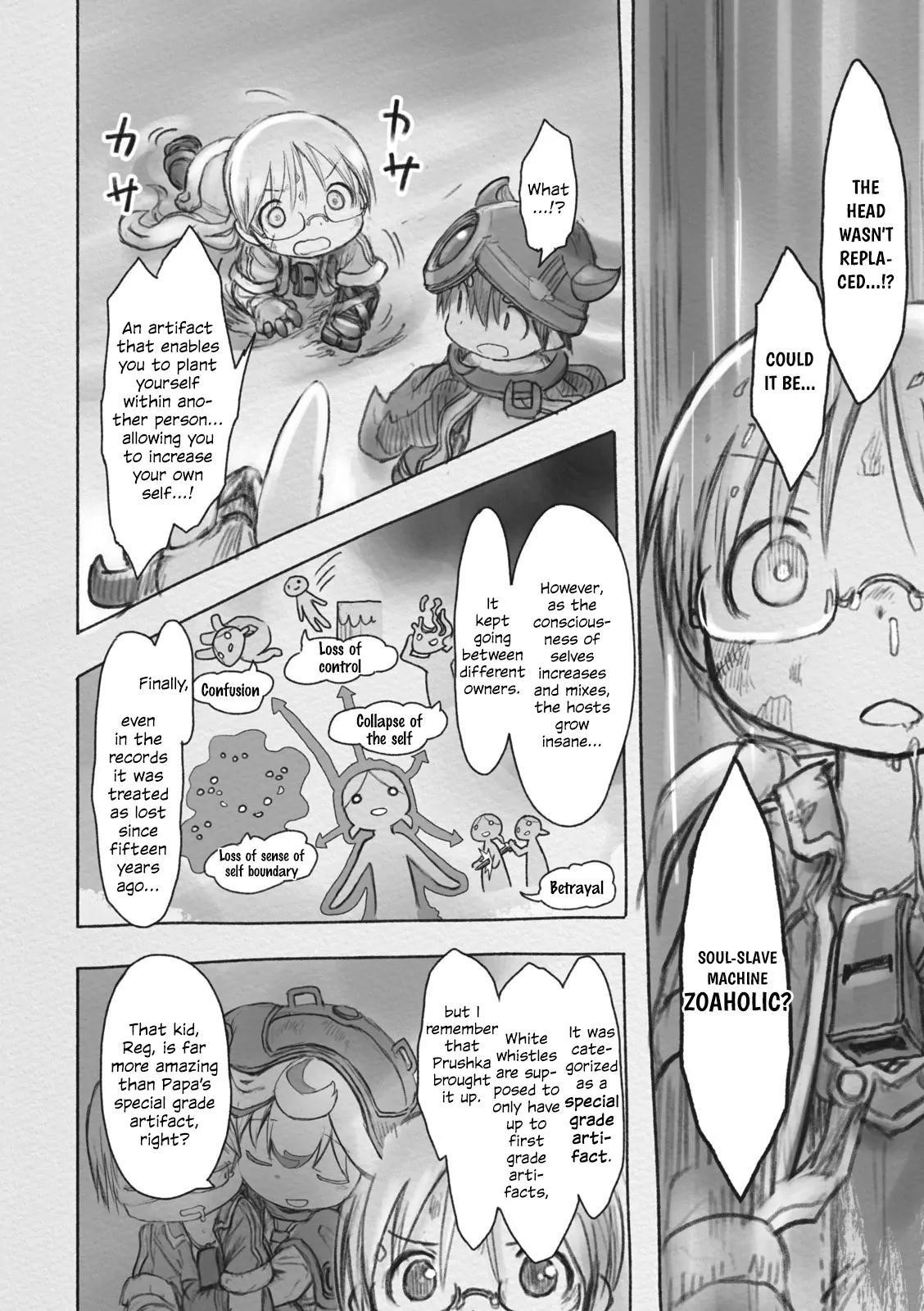 Made in Abyss Chapter 33 page 17 - Chapter 33: The True Nature of the Mask